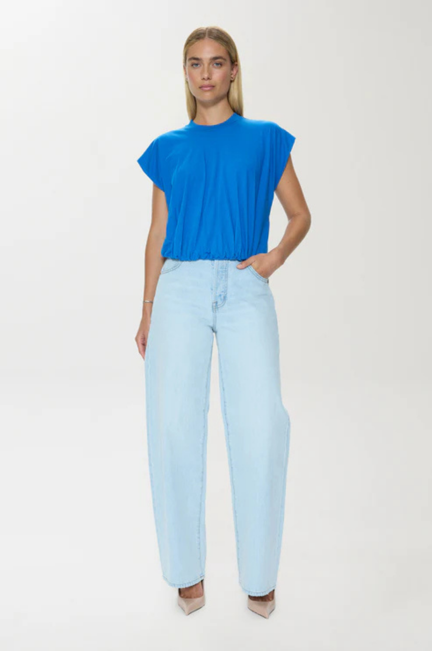Millie Bubble Tee - Dusk