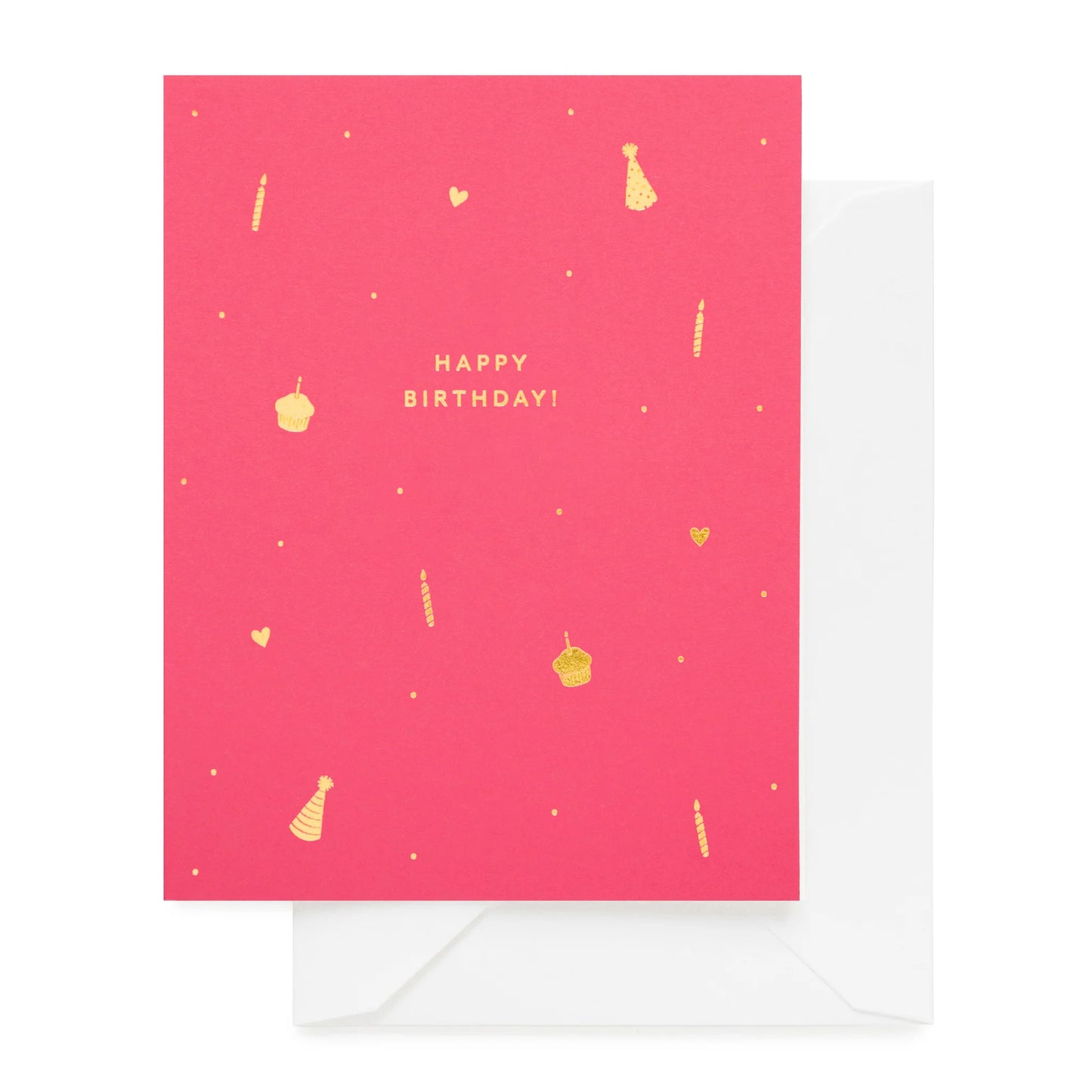 Hot Pink Happy Birthday - Birthday