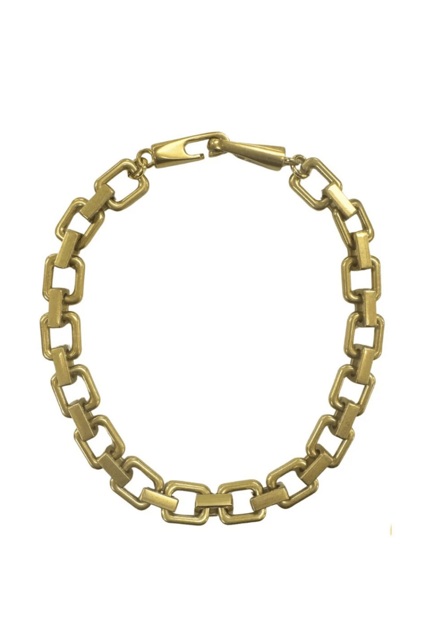 Solid Square Chain - Gold