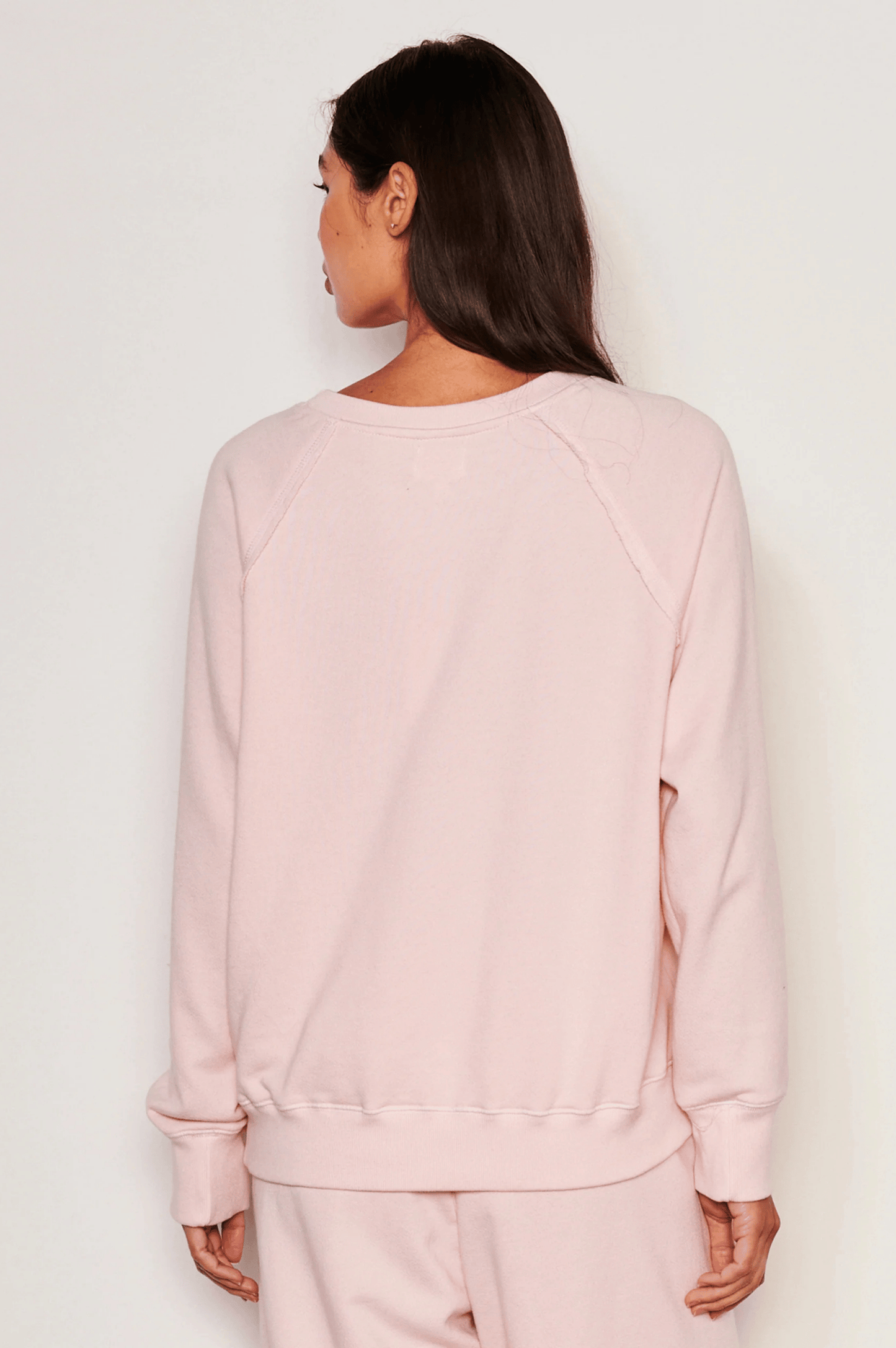 Raglan Sweatshirt - Faded Pink
