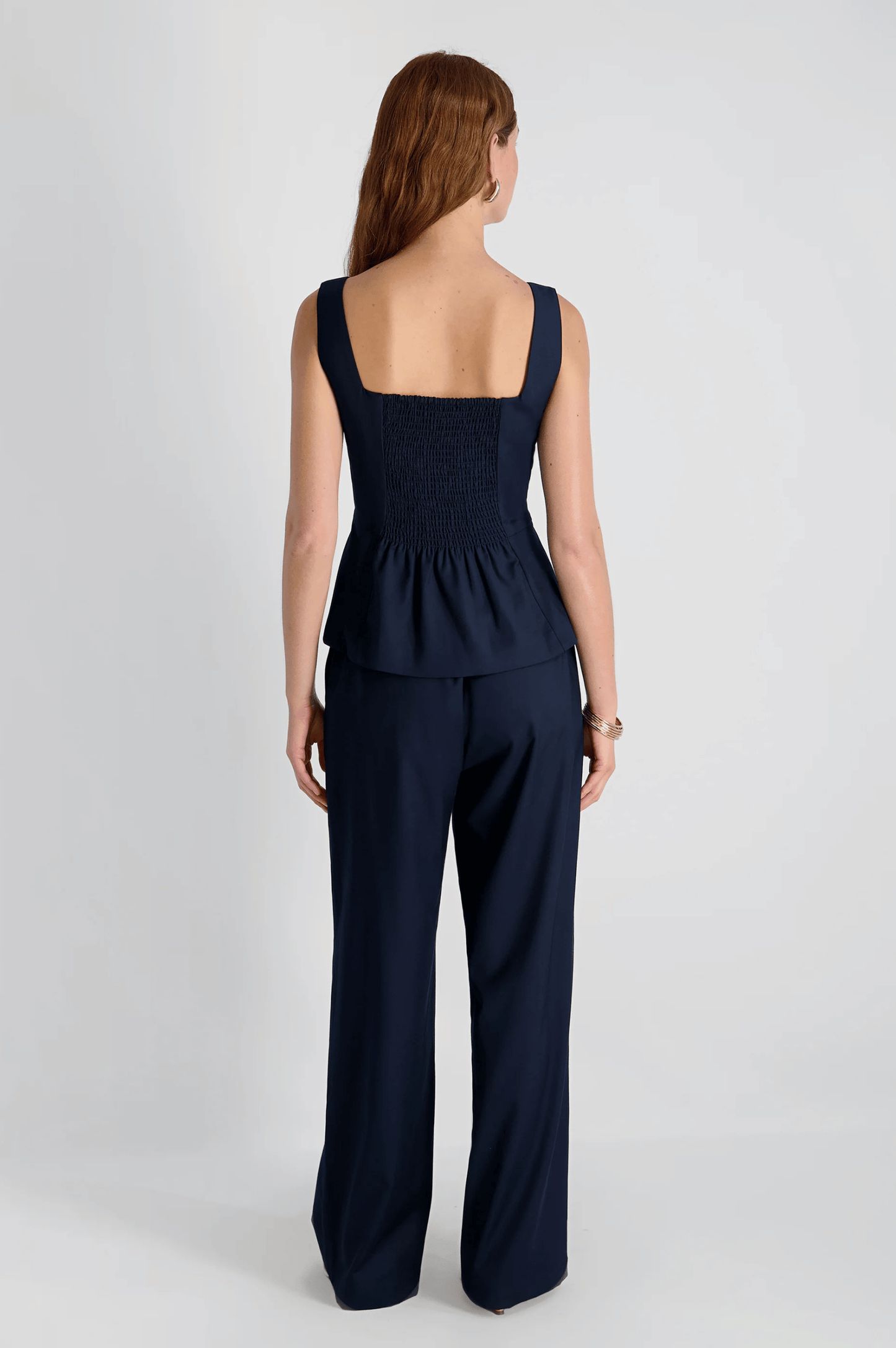 Lightweight Twill Relaxed Trouser - Marine