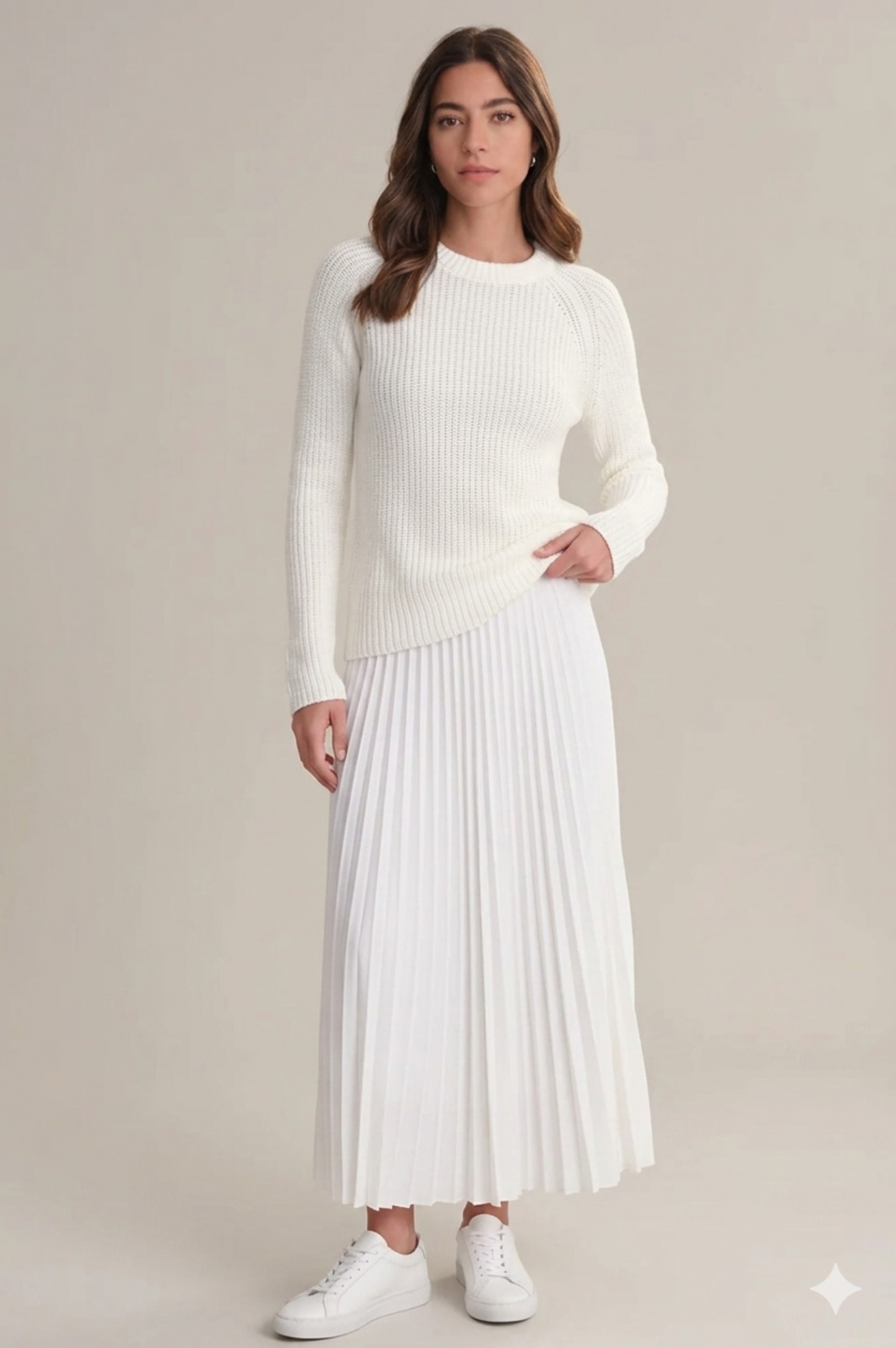 Jane Pullover - Chalk