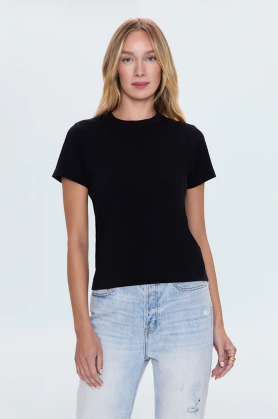 Alba Baby Tee - Noir