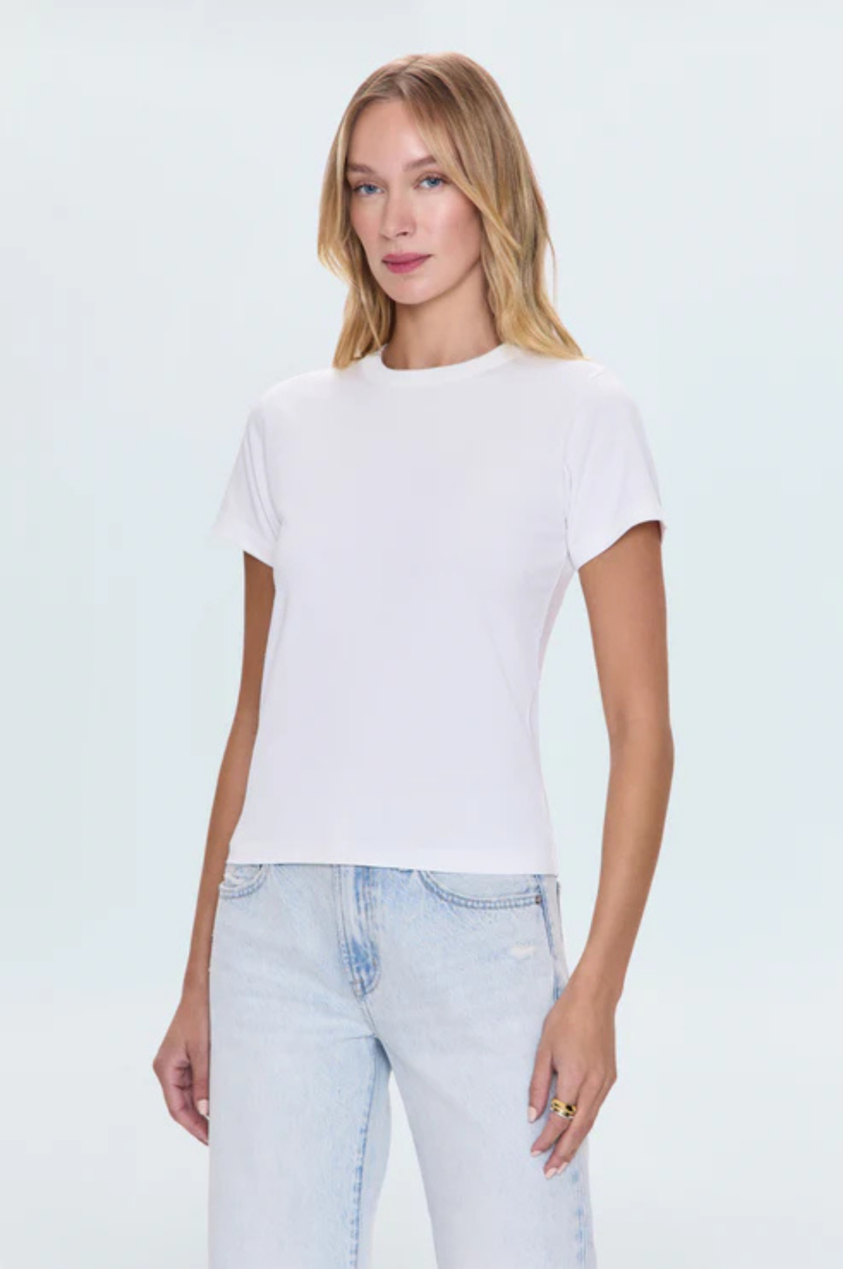 Alba Baby Tee - Le Blanc