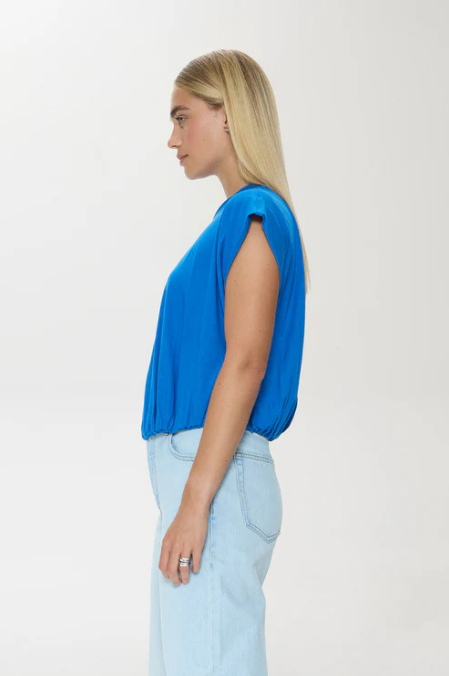 Millie Bubble Tee - Dusk