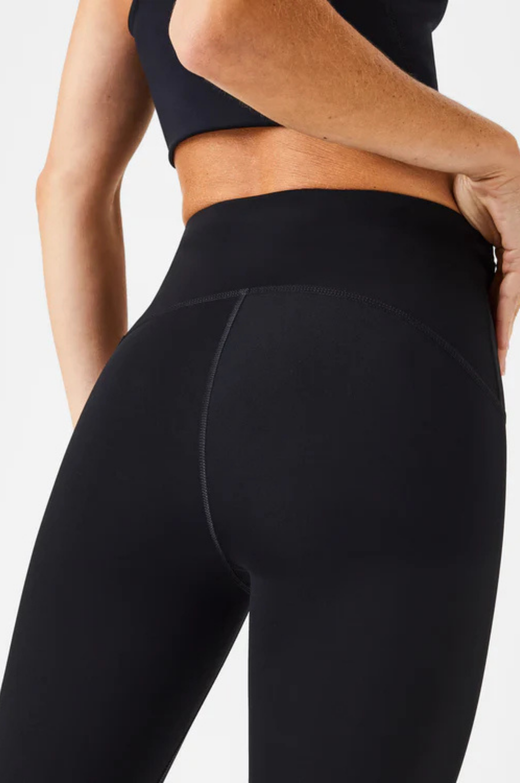 Booty Boost 7/8 Leggings - Very Black