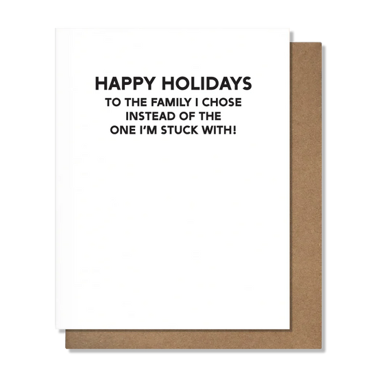 Chosen Holiday Card