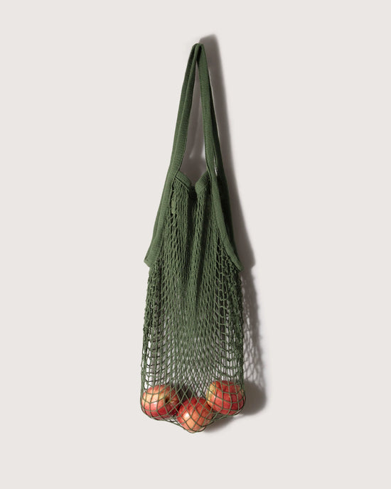 Ami Net Market Tote- Army