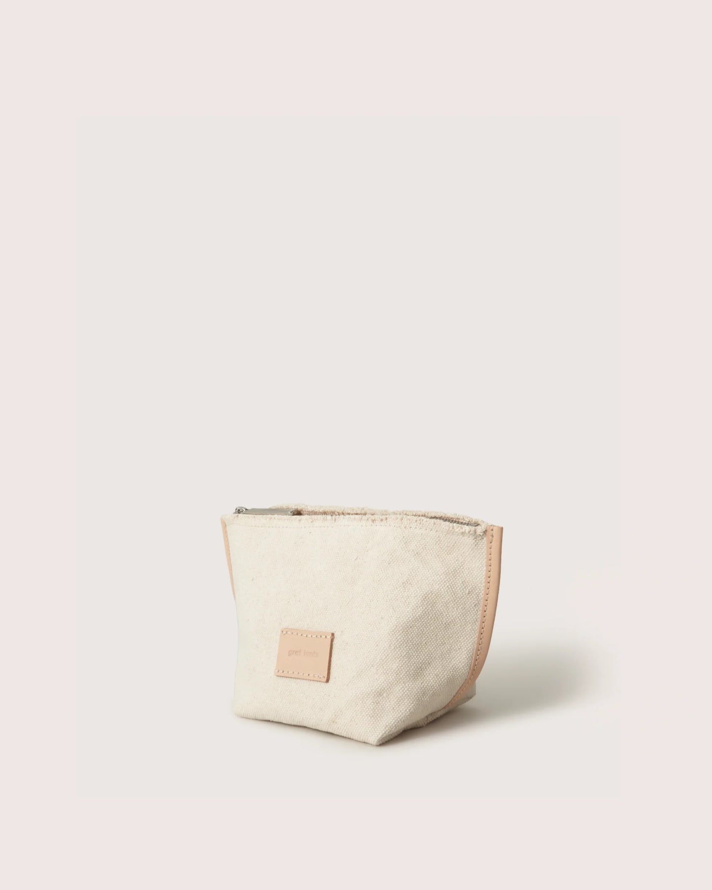 Hana Canvas Pouch - Natural