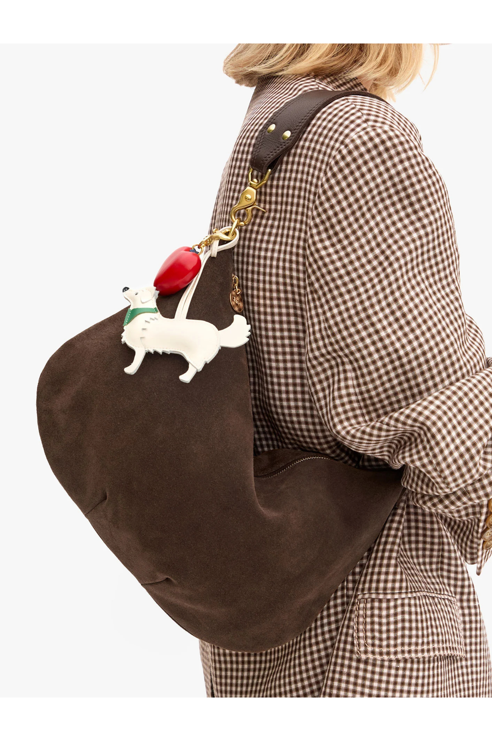 Moyen Messenger - Suede - Chocolate