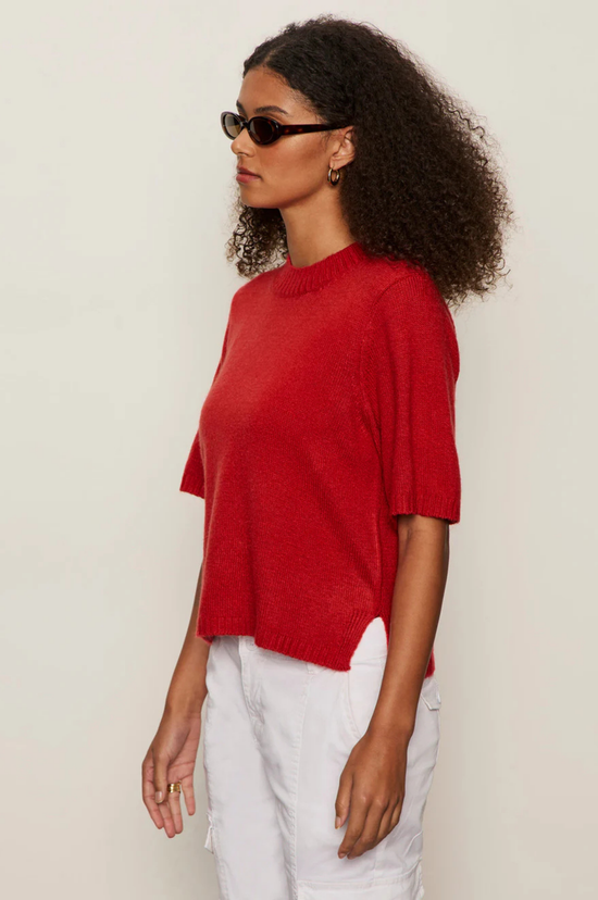 Perfect Sweater Tee - Tulip