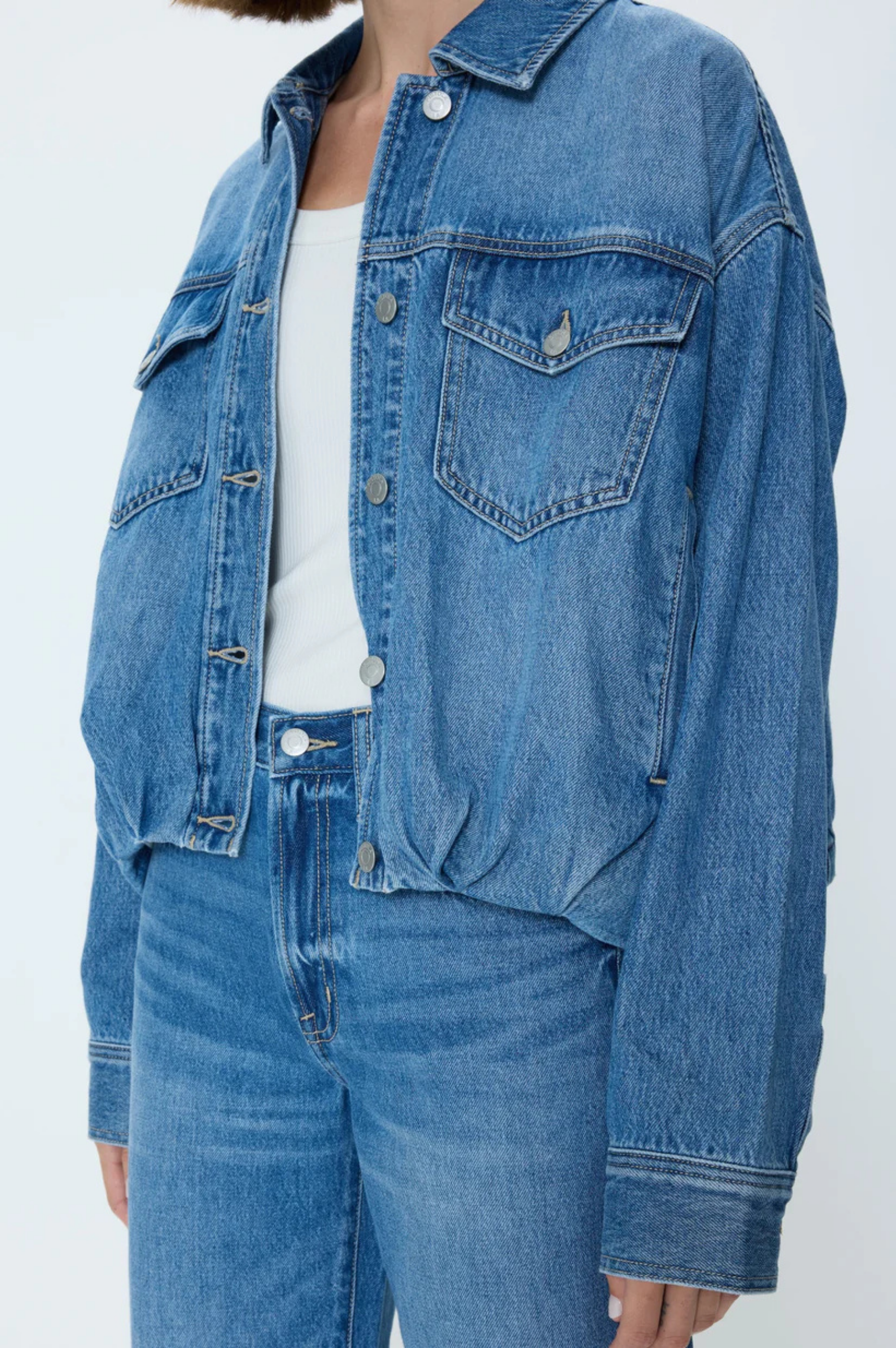 Bibi Blouson Trucker Jacket