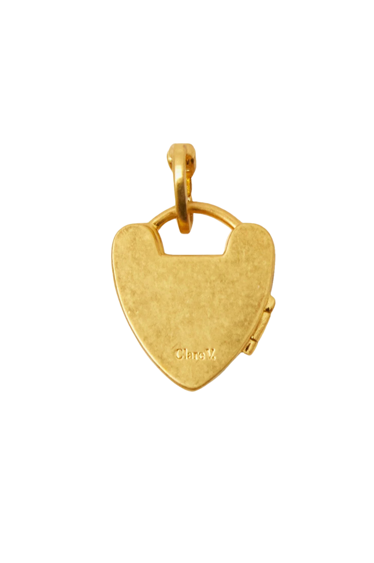 Padlock Locket - Vintage Gold