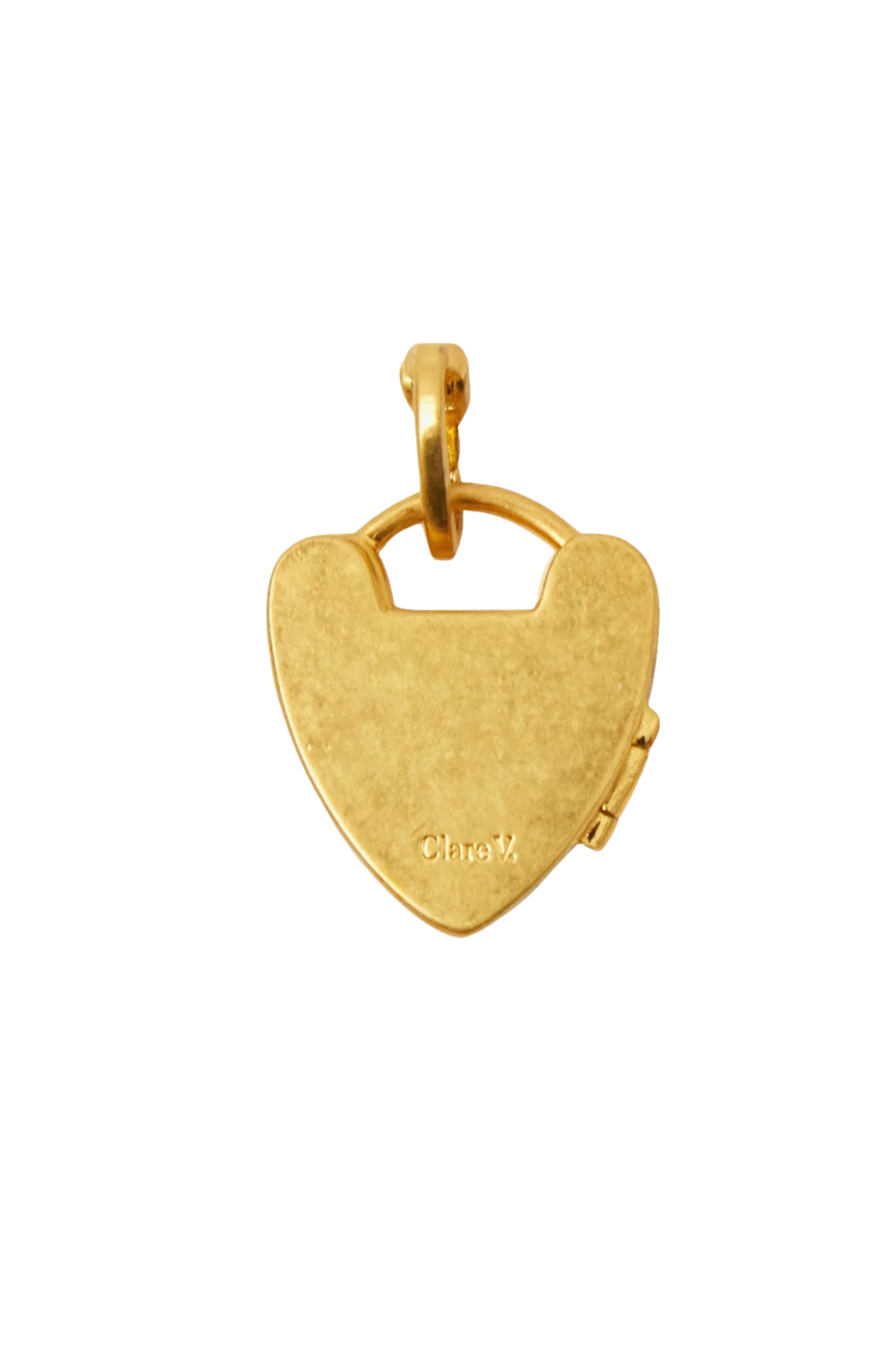 Padlock Locket - Vintage Gold