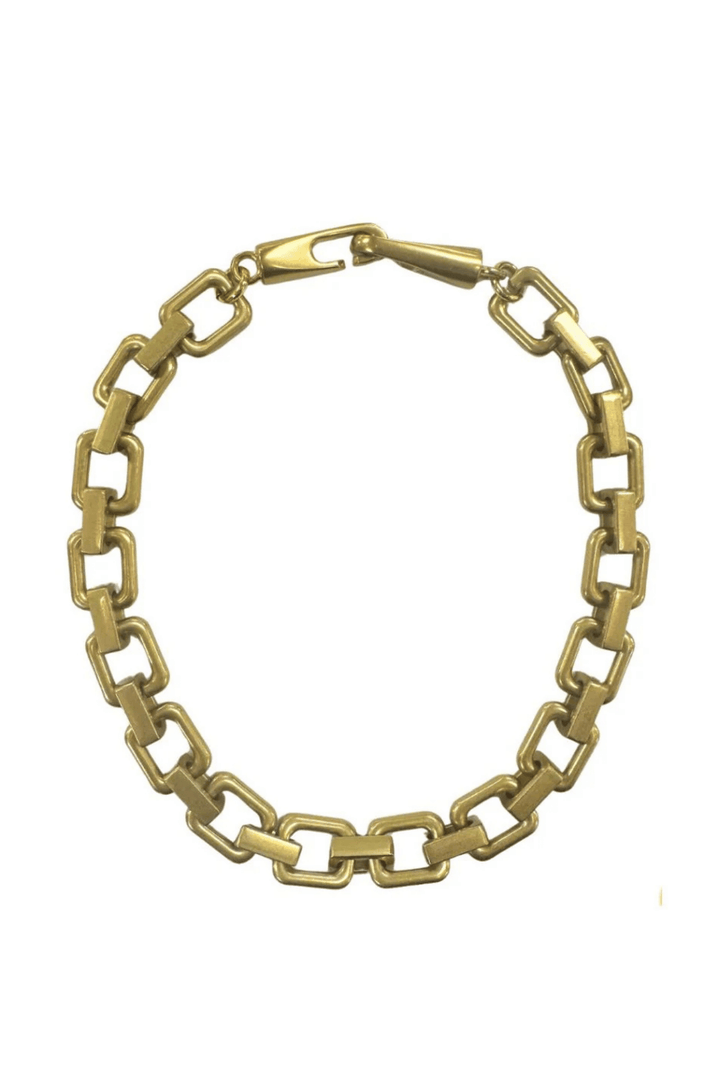 Solid Square Chain - Gold
