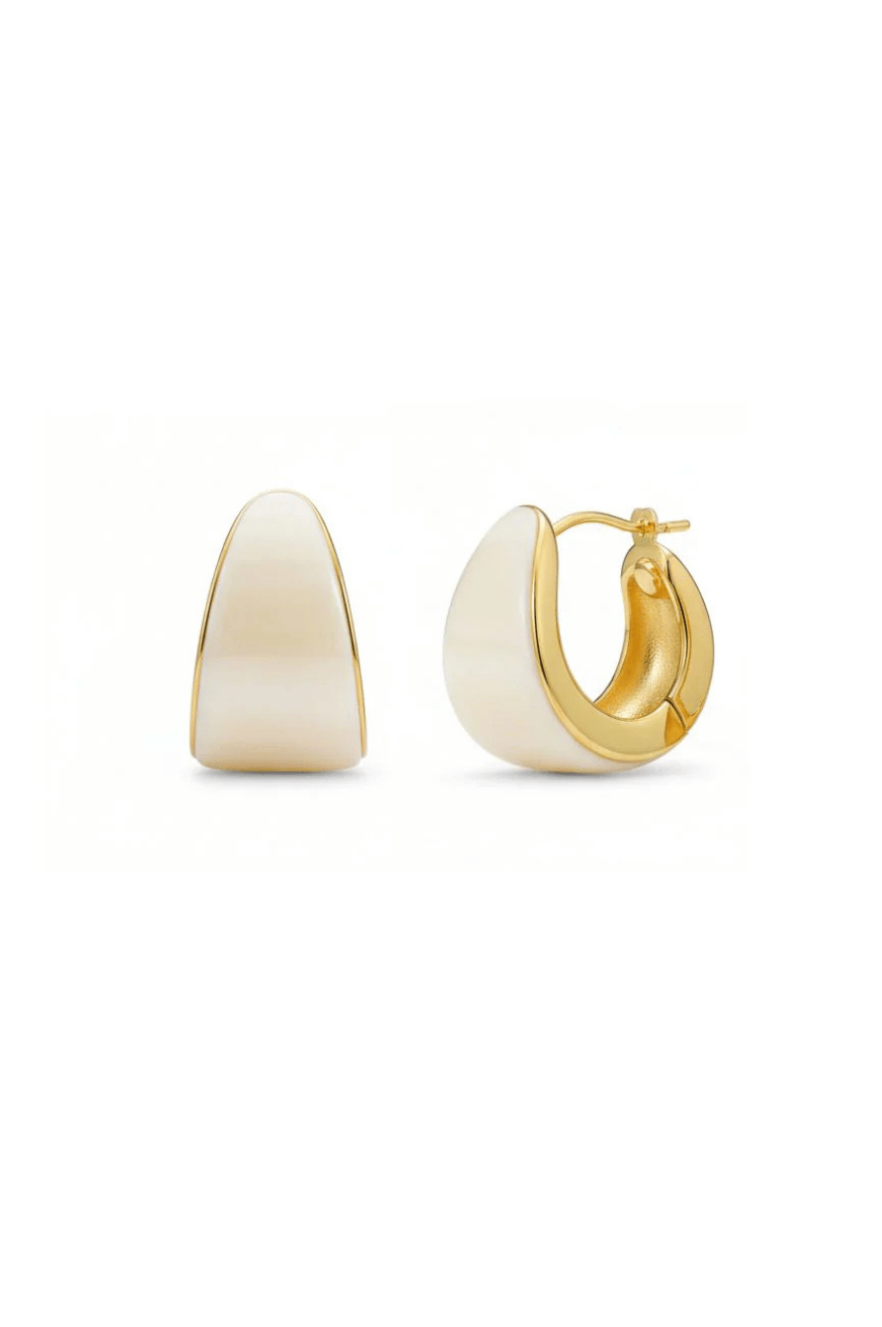 Sloane Hoops - Ivory