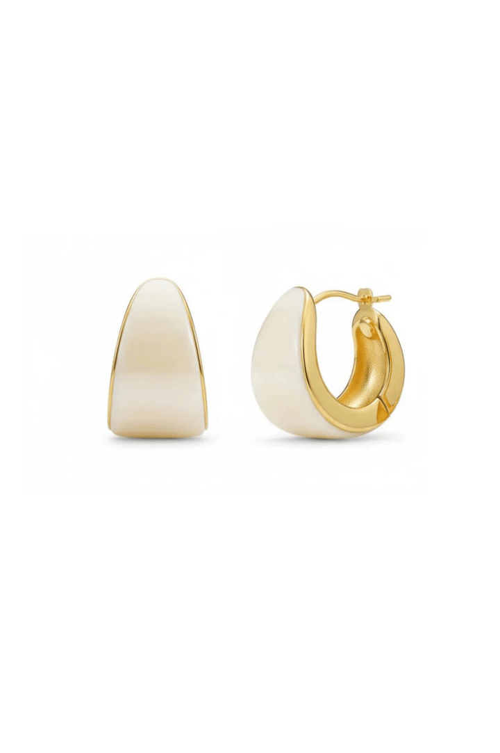 Sloane Hoops - Ivory