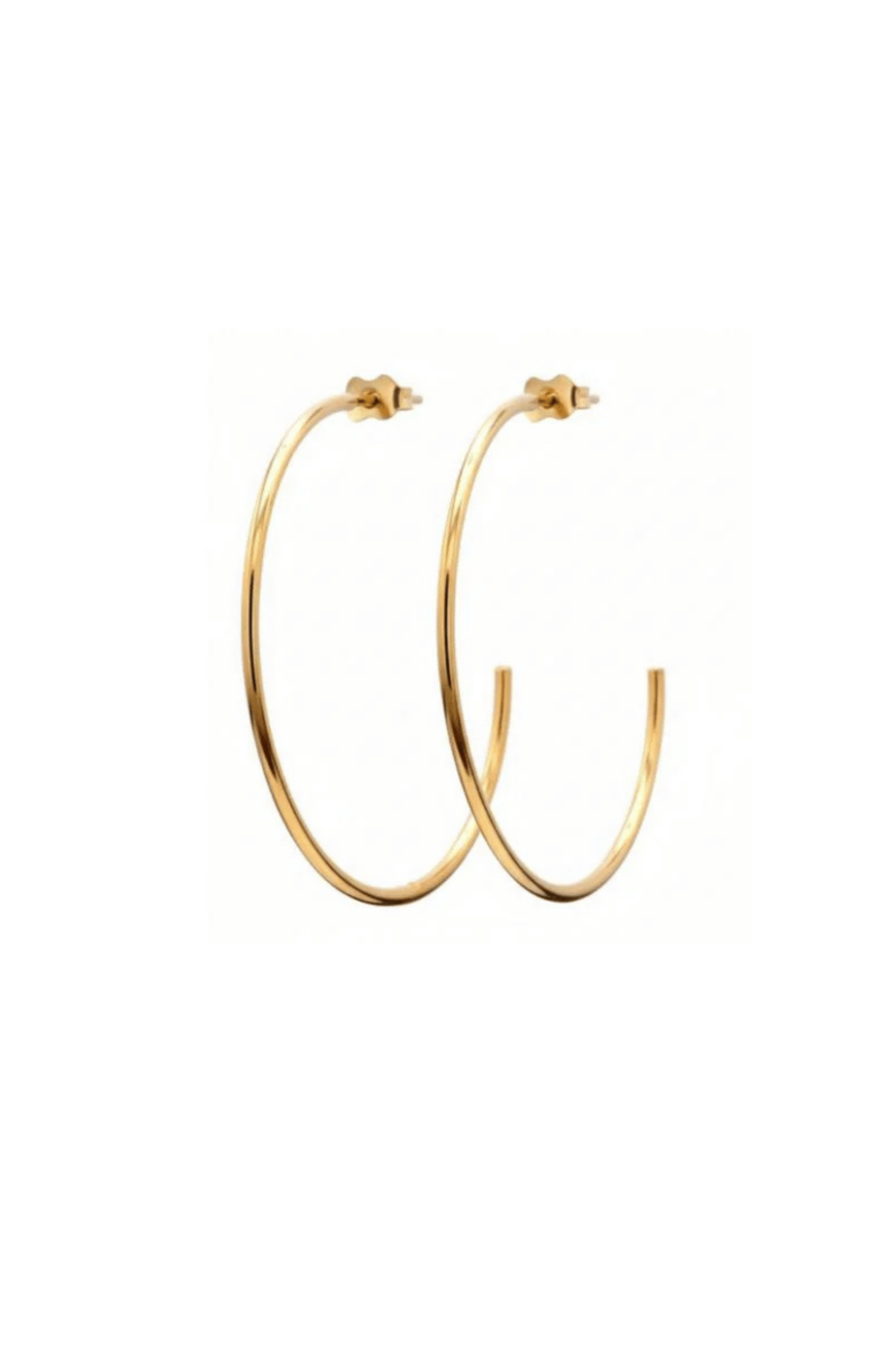 Mia Hoops - Gold