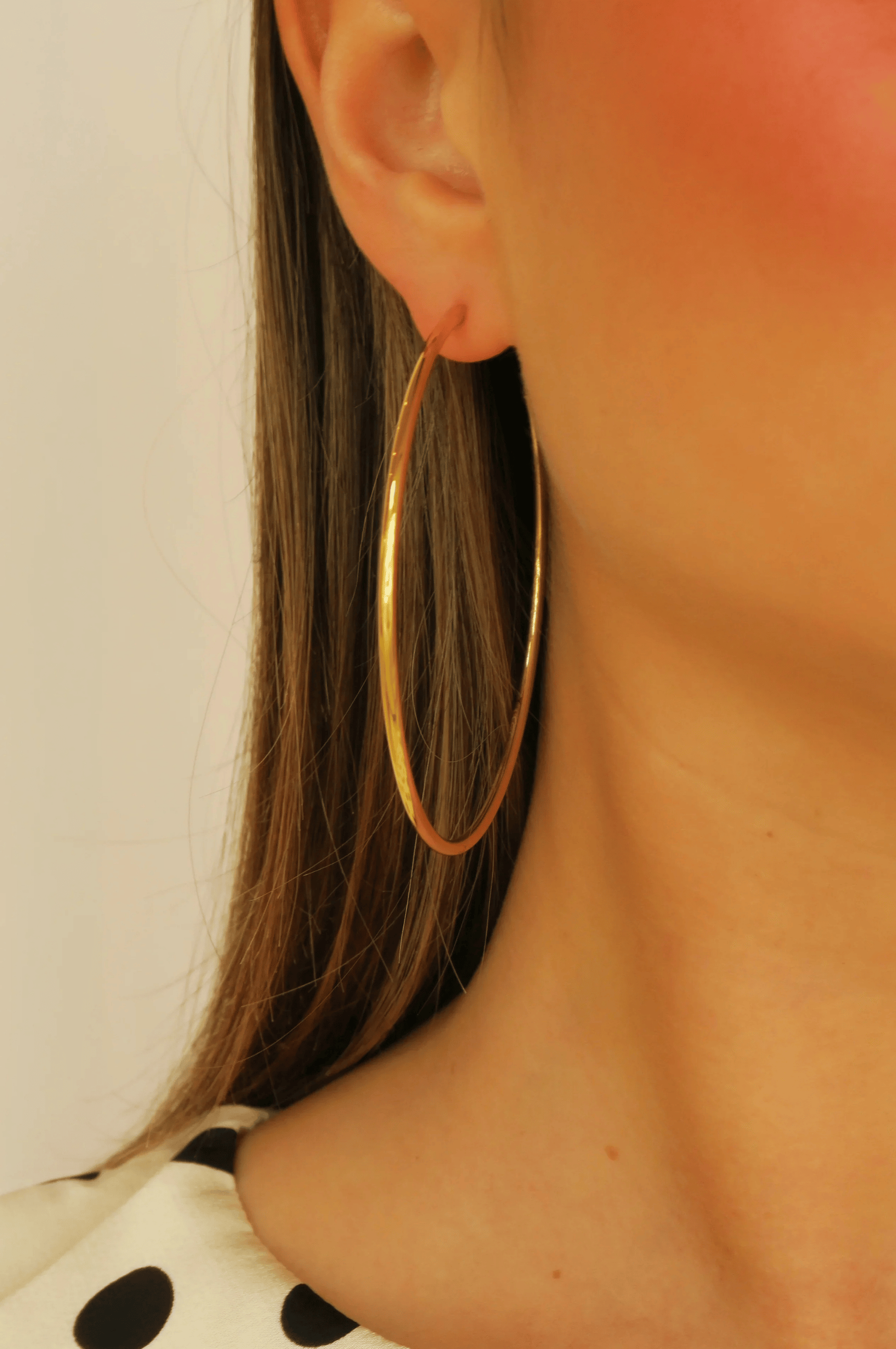 Mia Hoops - Gold