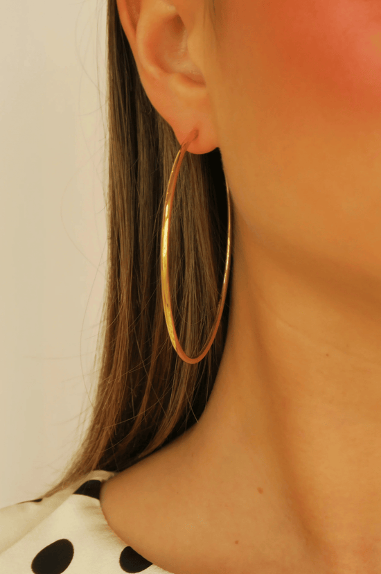 Mia Hoops - Gold