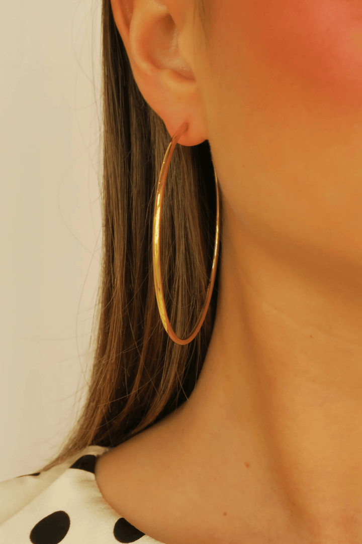 Mia Hoops - Gold