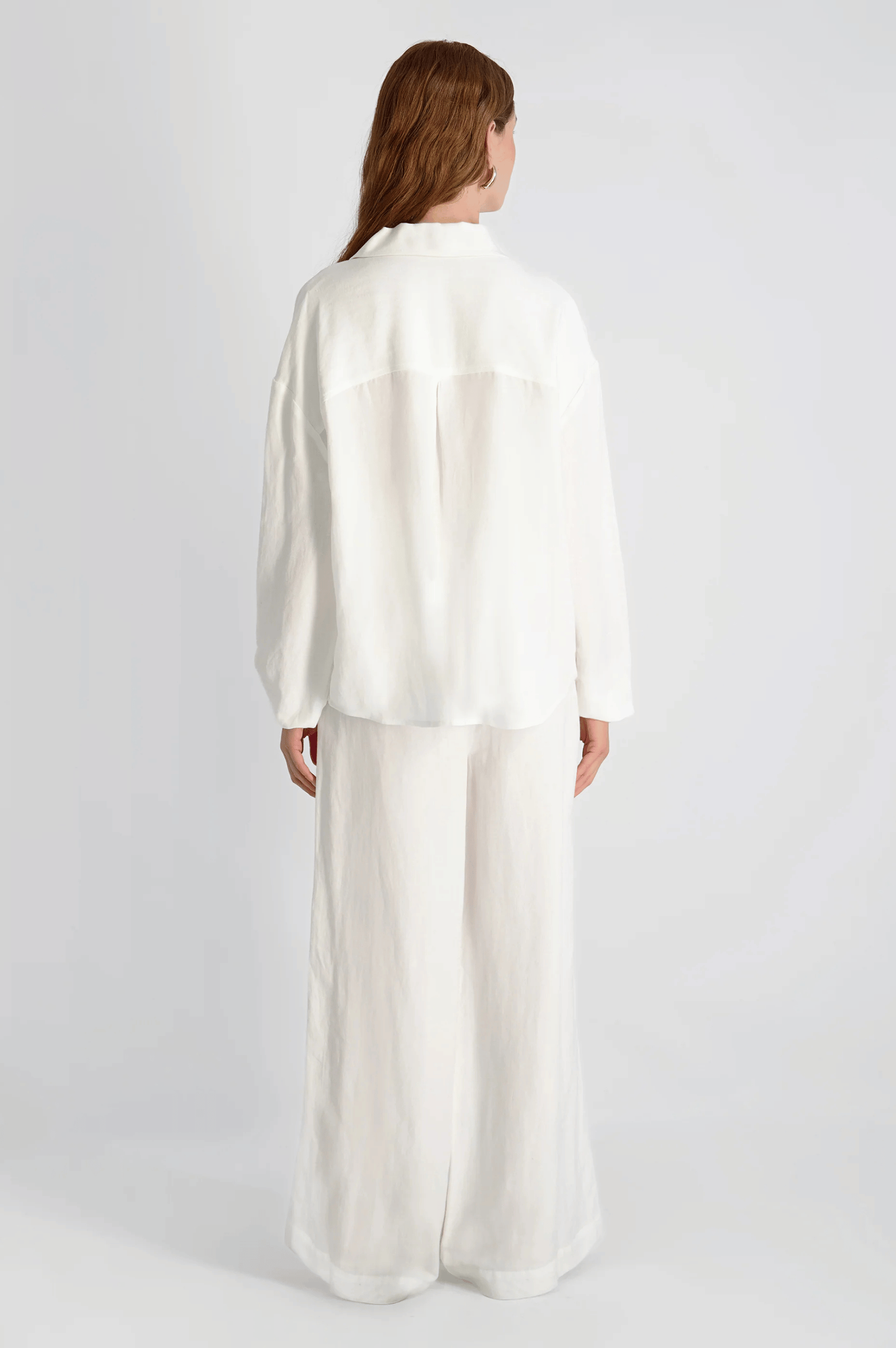 Cooper Linen Blouson Sleeve Top
