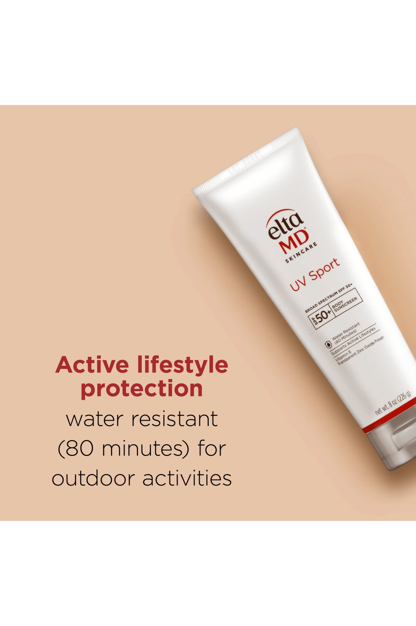 UV Sport Broad Spectrum SPF 50+ 8oz