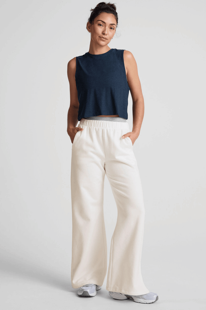 Featherweight Minimal Cropped Tank - Nocturnal Navy