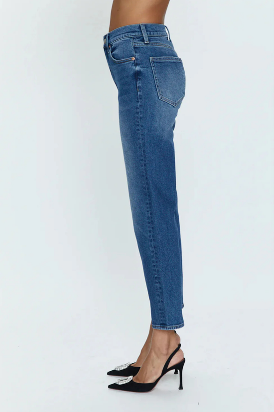 Charlie High Rise Classic Straight Ankle - Augustus