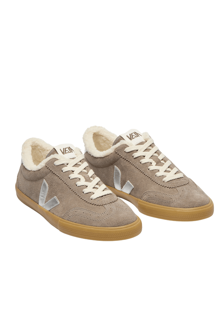 Volley Fured Suede - Moonrock Silver
