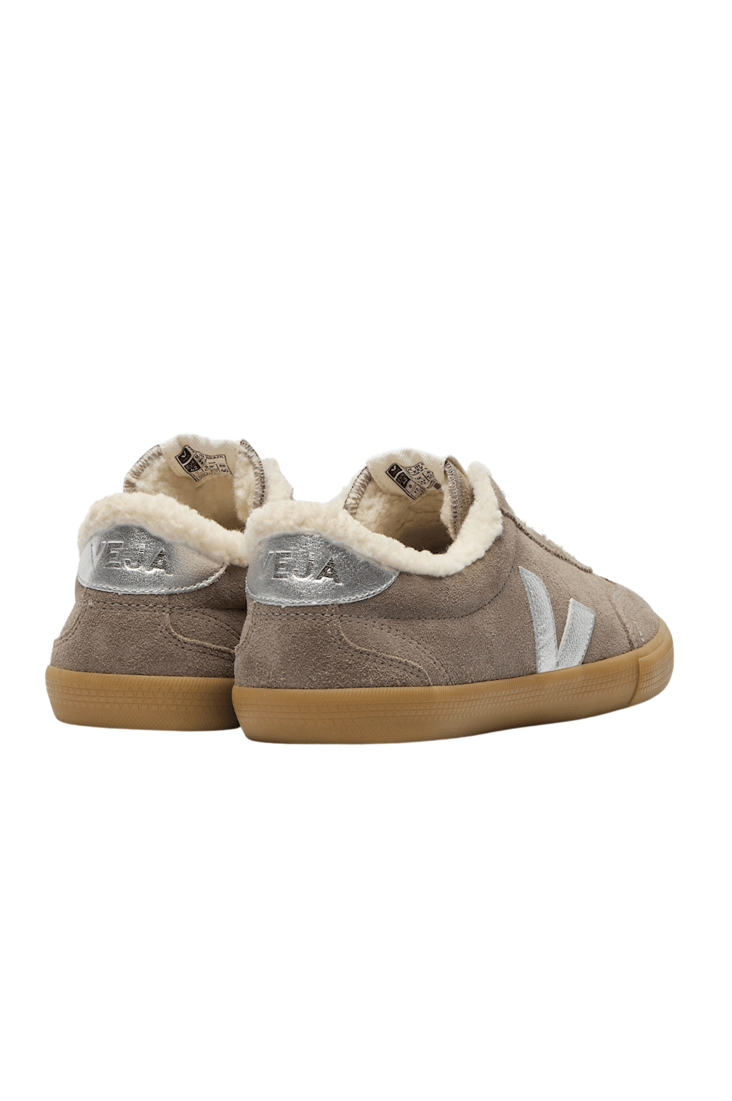 Volley Fured Suede - Moonrock Silver