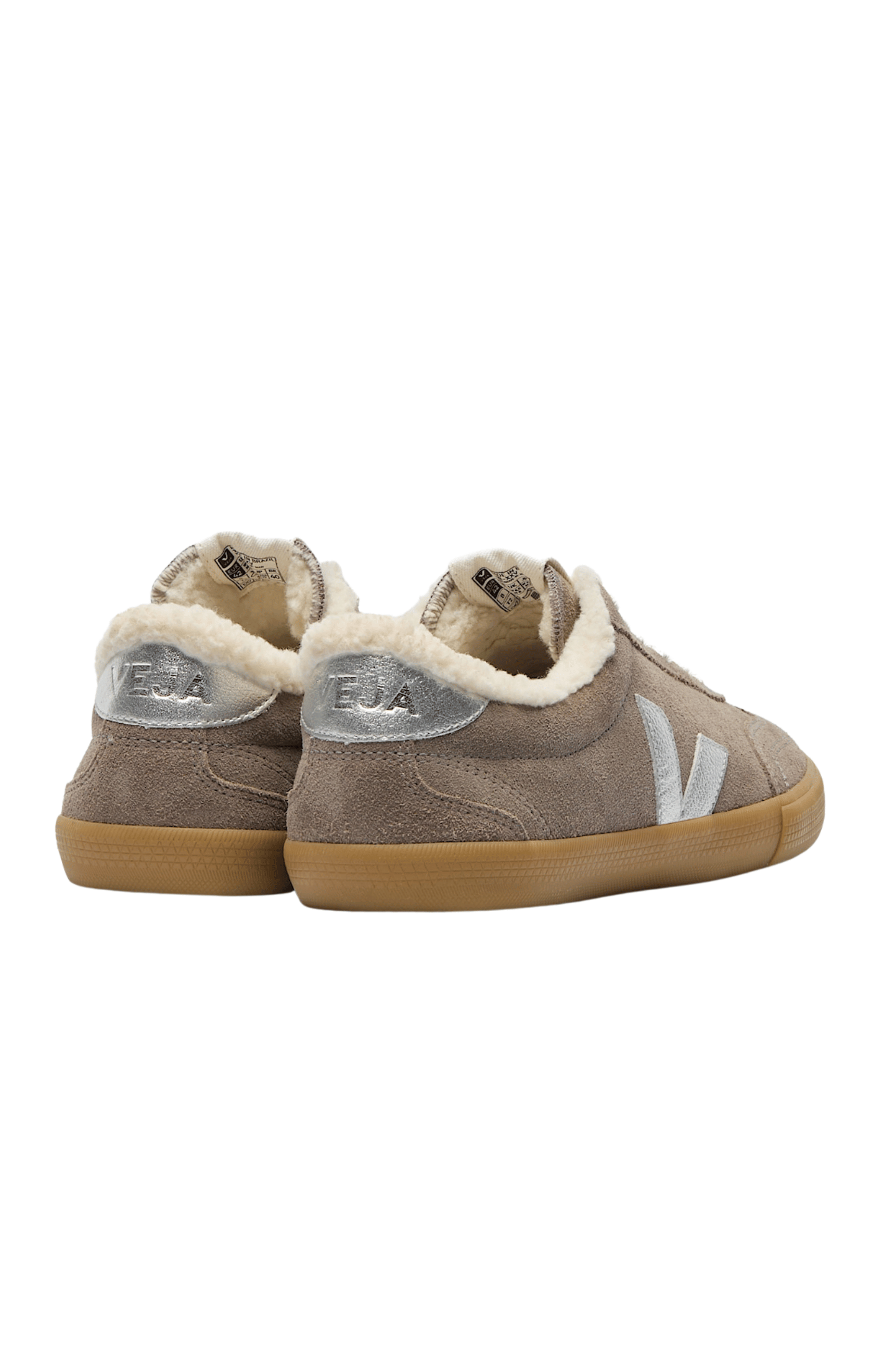 Volley Fured Suede - Moonrock Silver