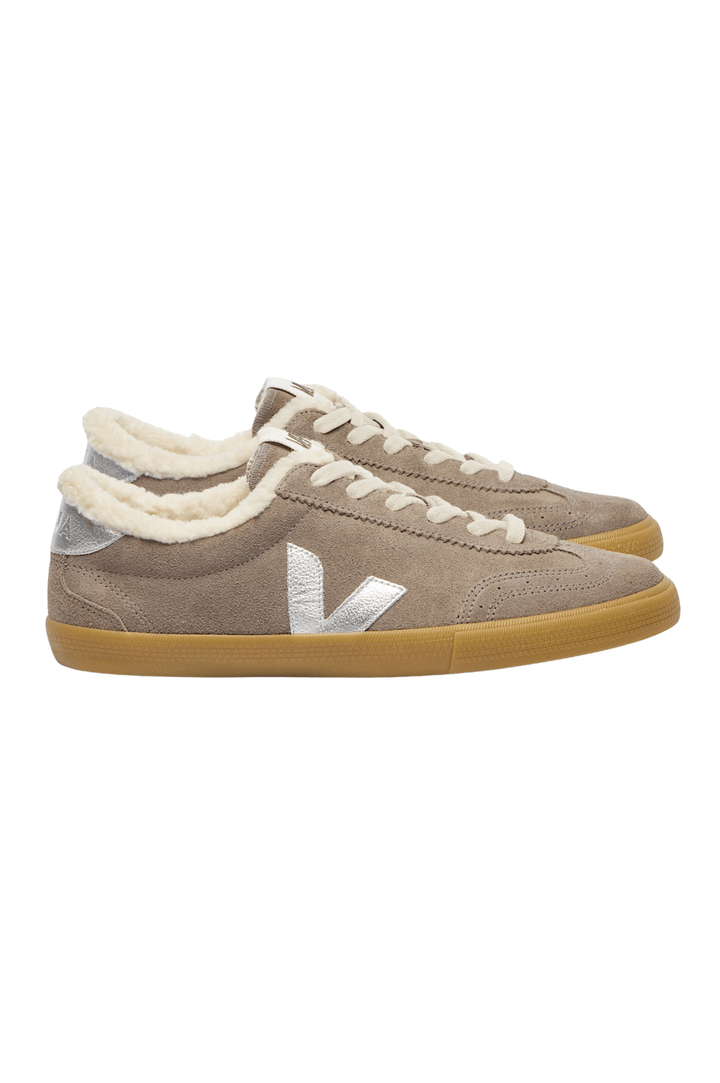 Volley Fured Suede - Moonrock Silver