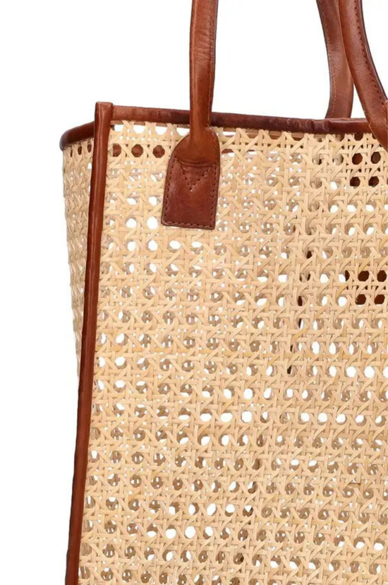 Rosa Tote - Sienna Rattan