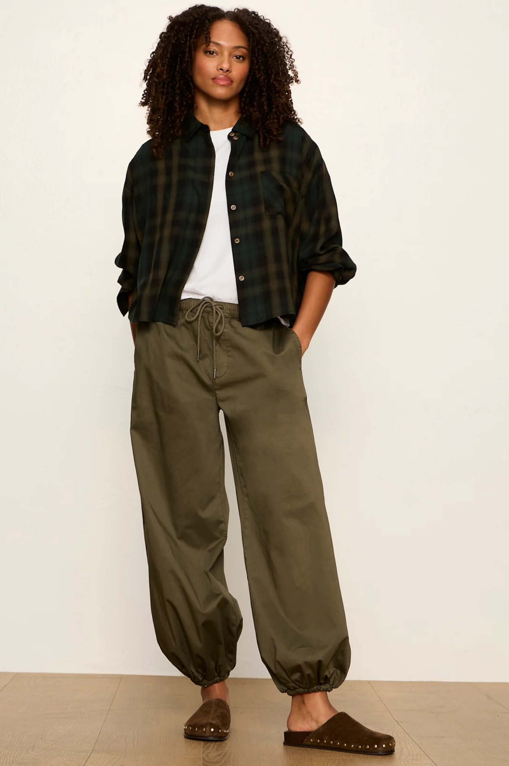 The Autumn Edit Flannel - Forest Plaid