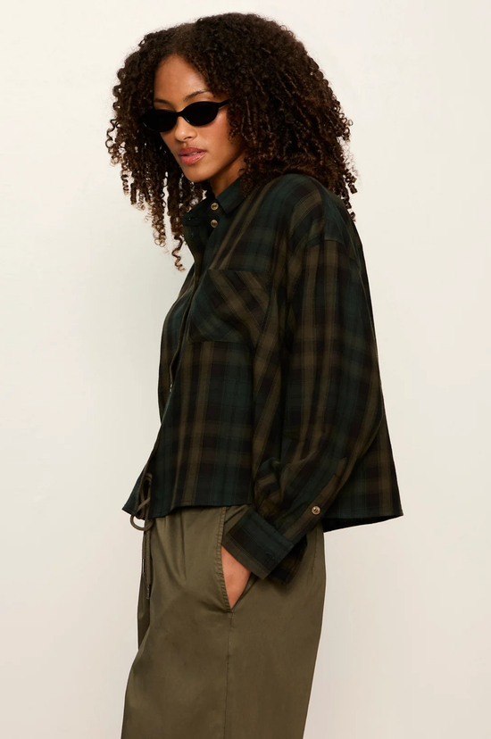 The Autumn Edit Flannel - Forest Plaid