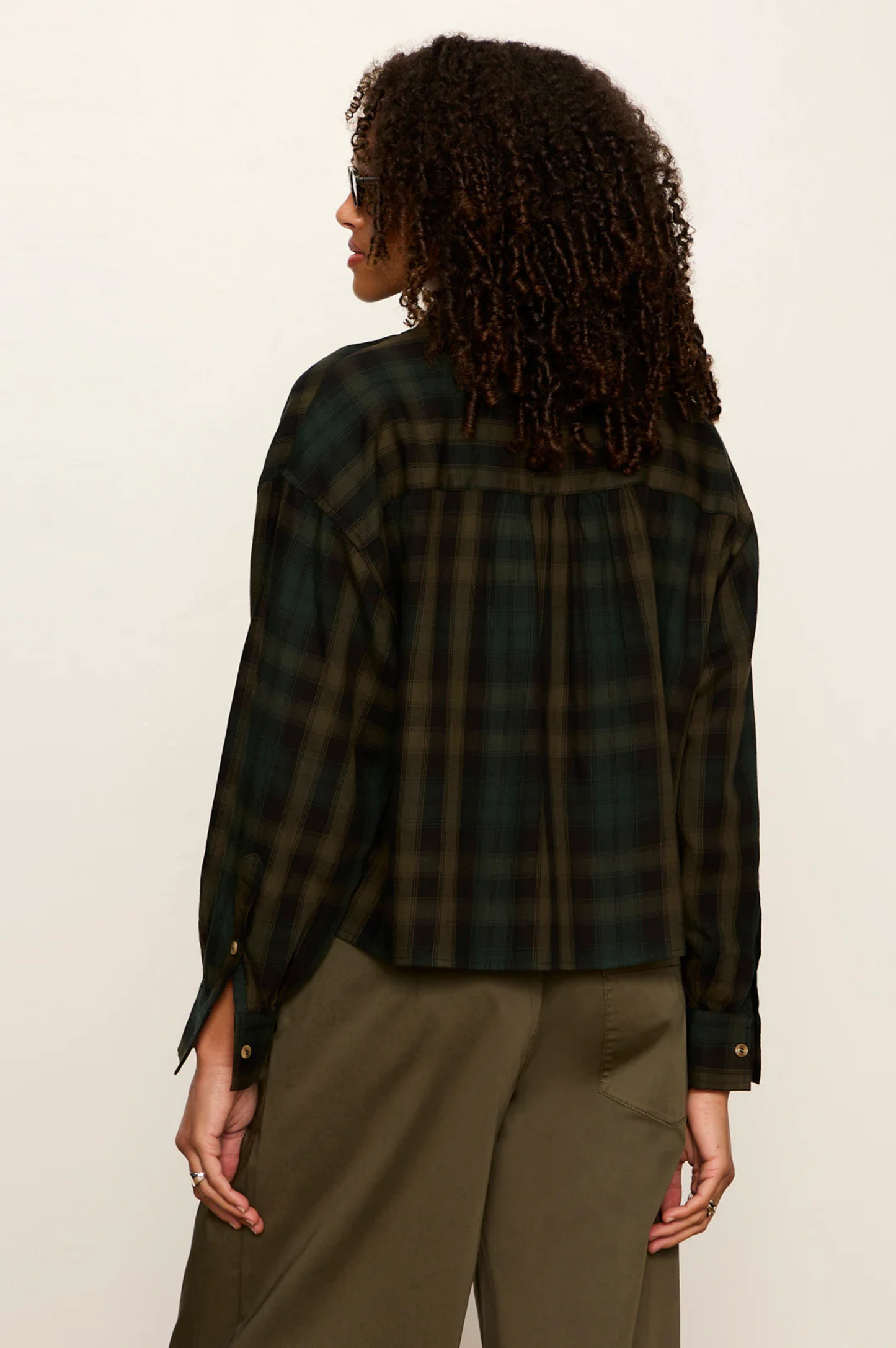 The Autumn Edit Flannel - Forest Plaid