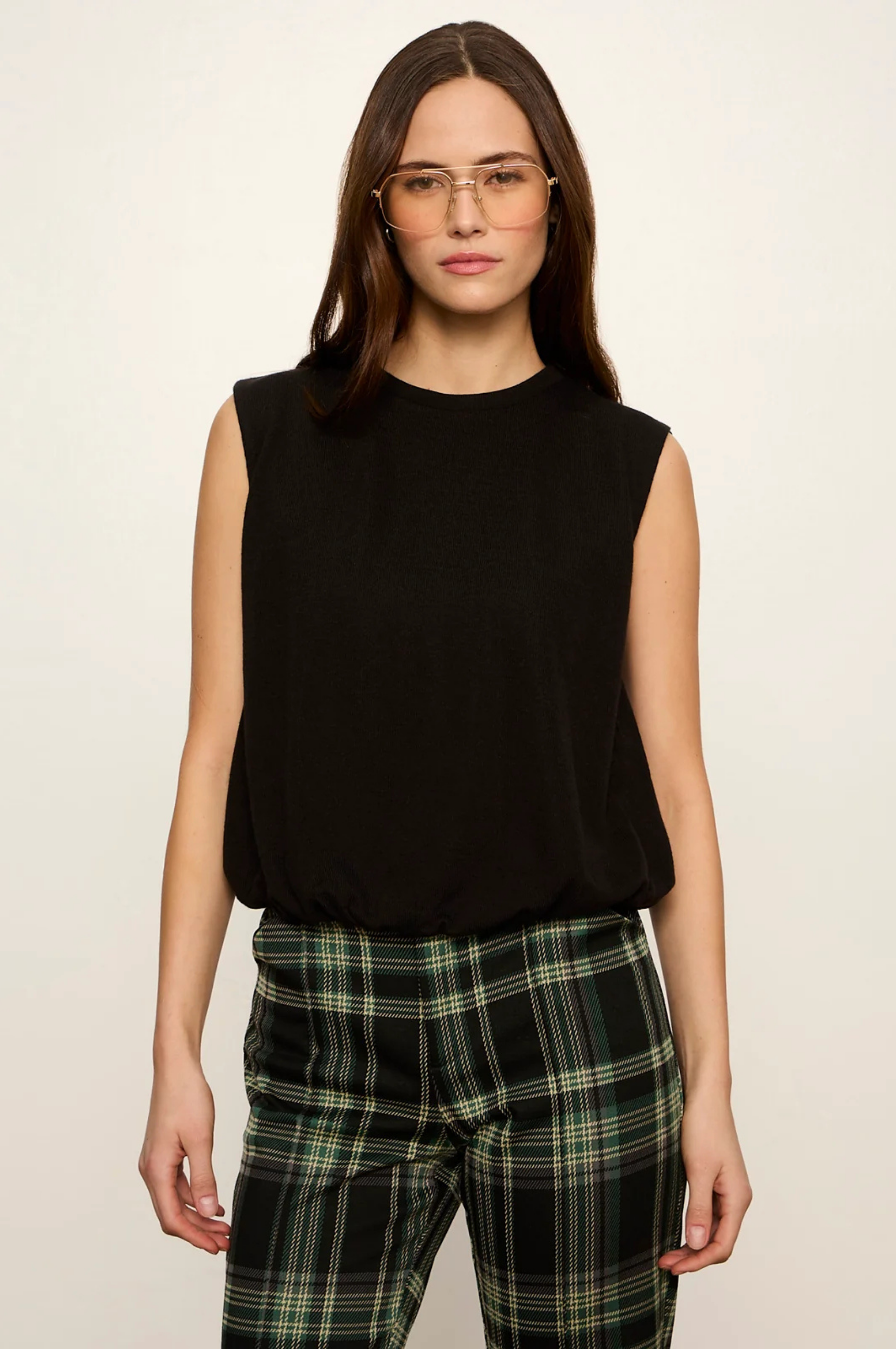 Quinn Bubble Shell - Black