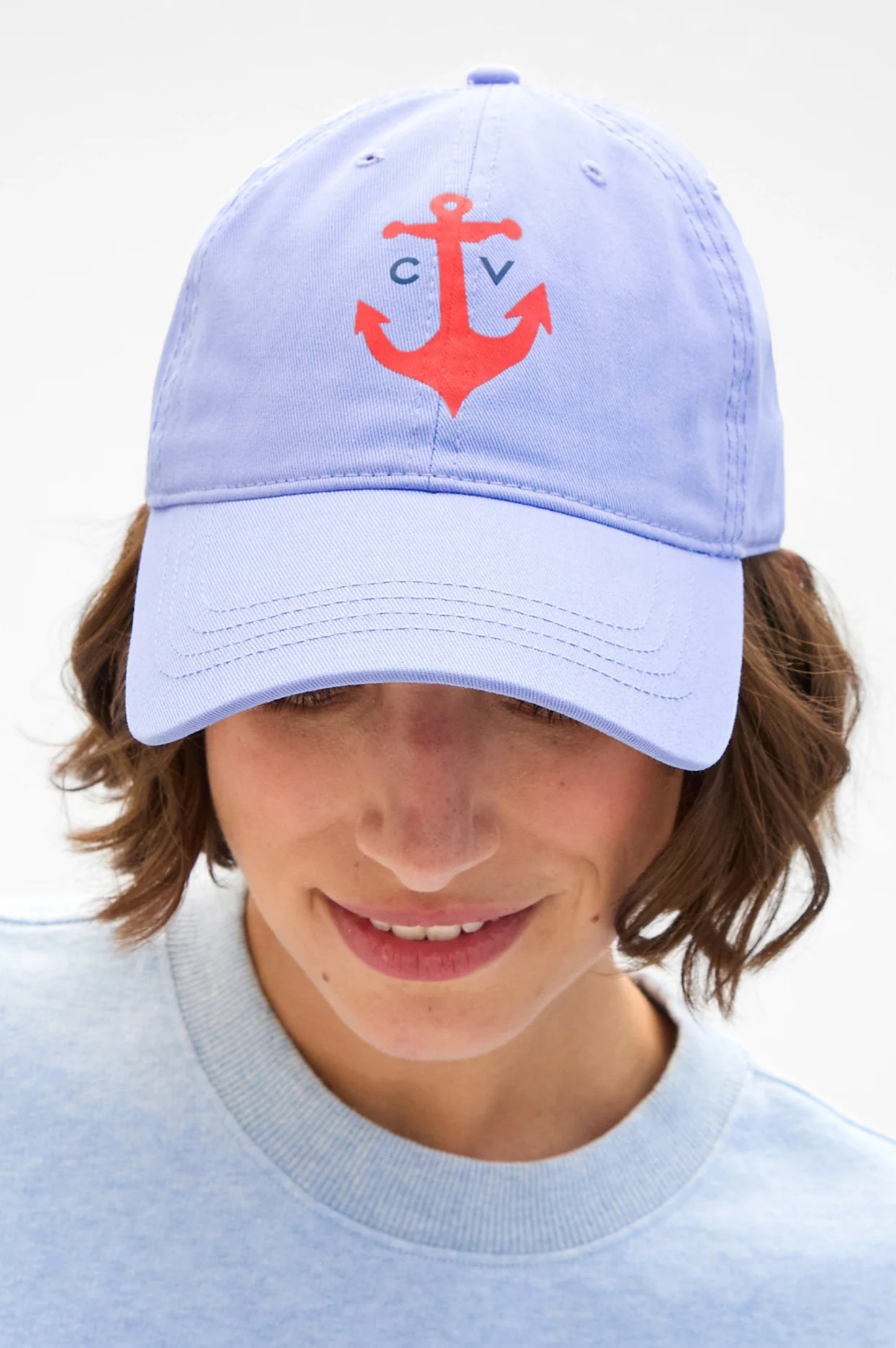 Baseball Hat - Lilac CV Anchor