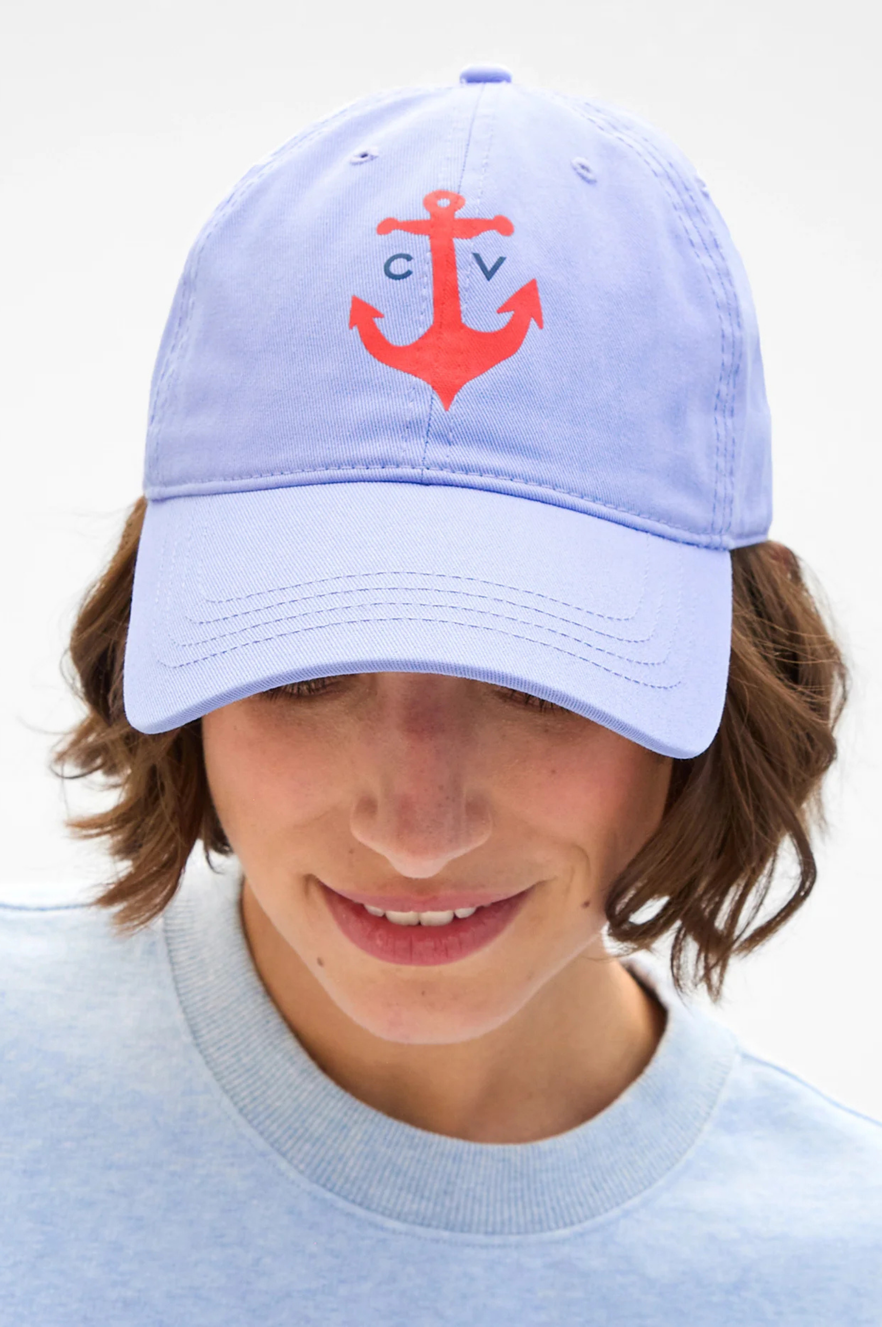 Baseball Hat - Lilac CV Anchor