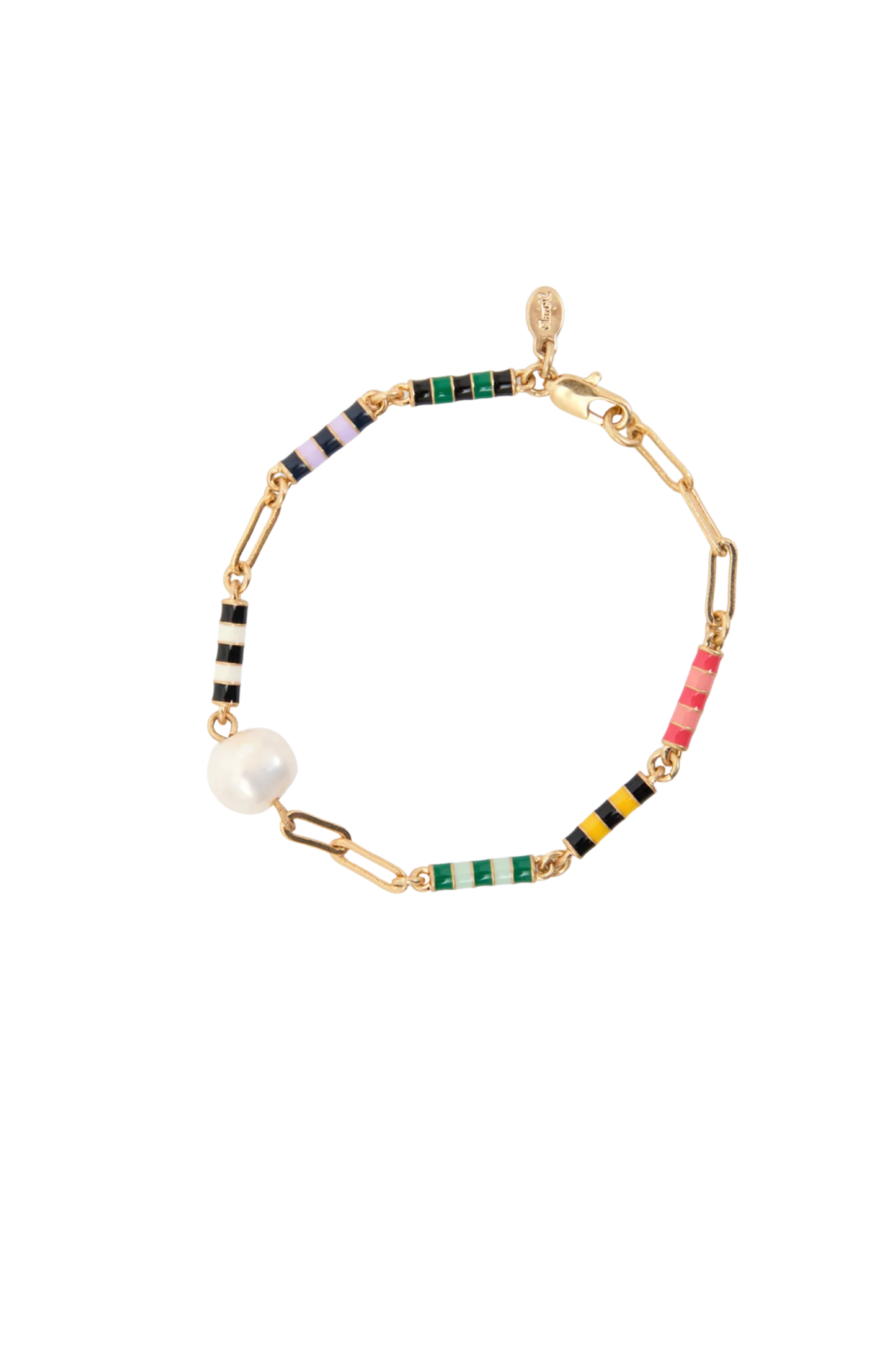 Le Stripe Pearl Bracelet