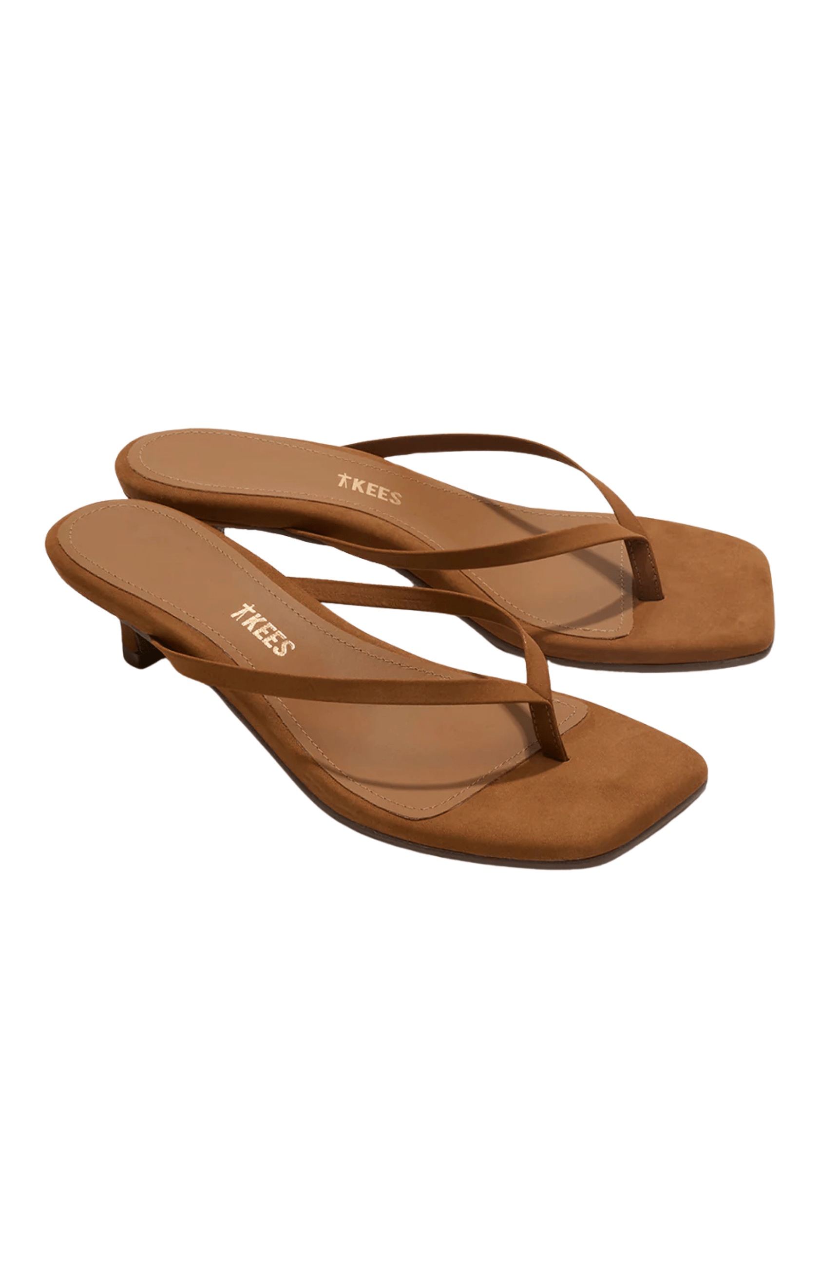 Square Toe Julia Suede - Camel
