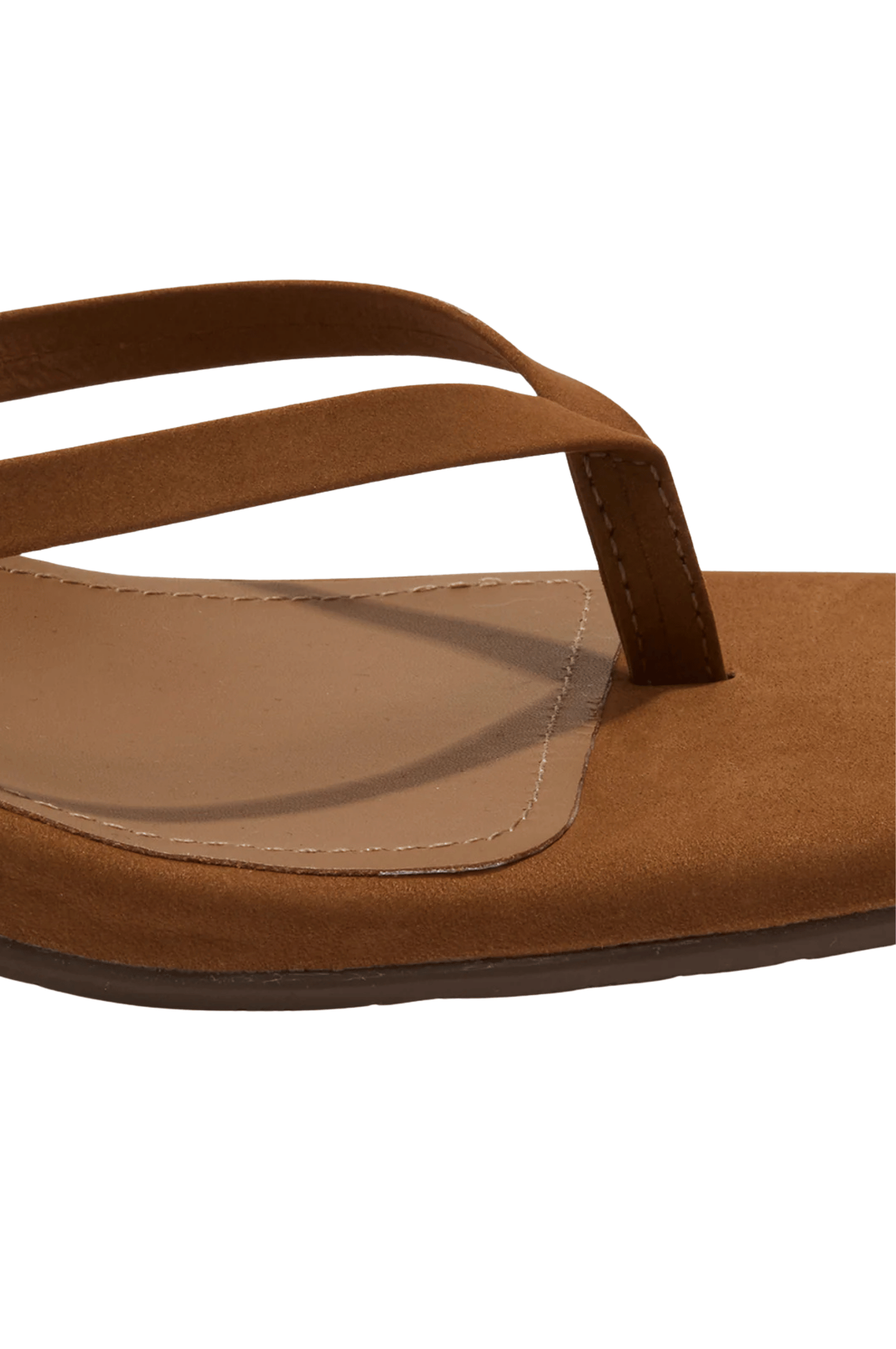 Square Toe Julia Suede - Camel