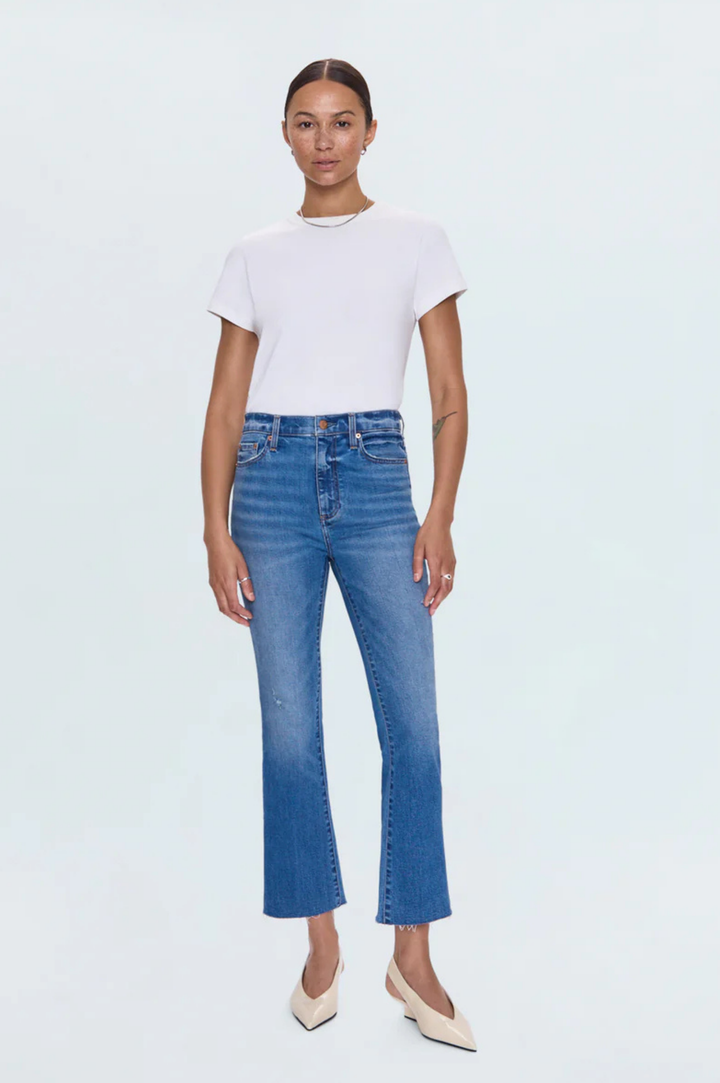 Lennon High Rise Boot Jean - Countryside