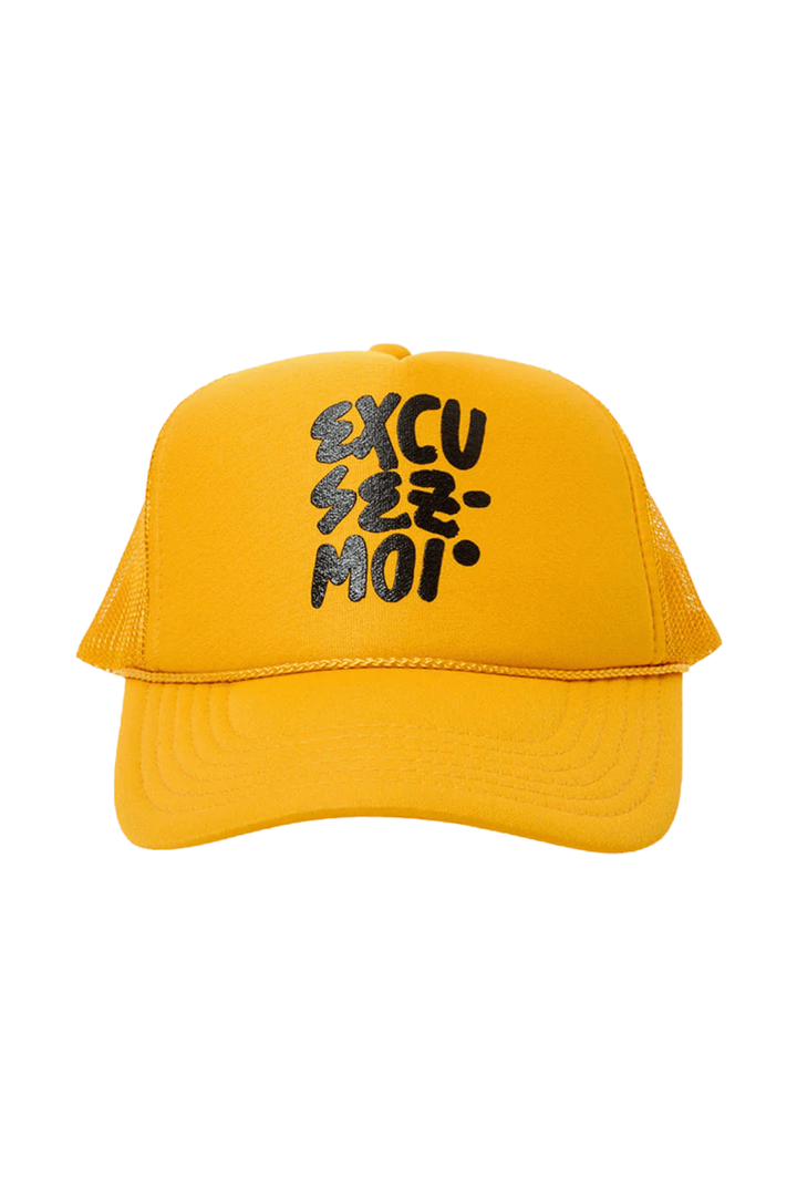 Trucker Hat Excusez Moi - Marigold