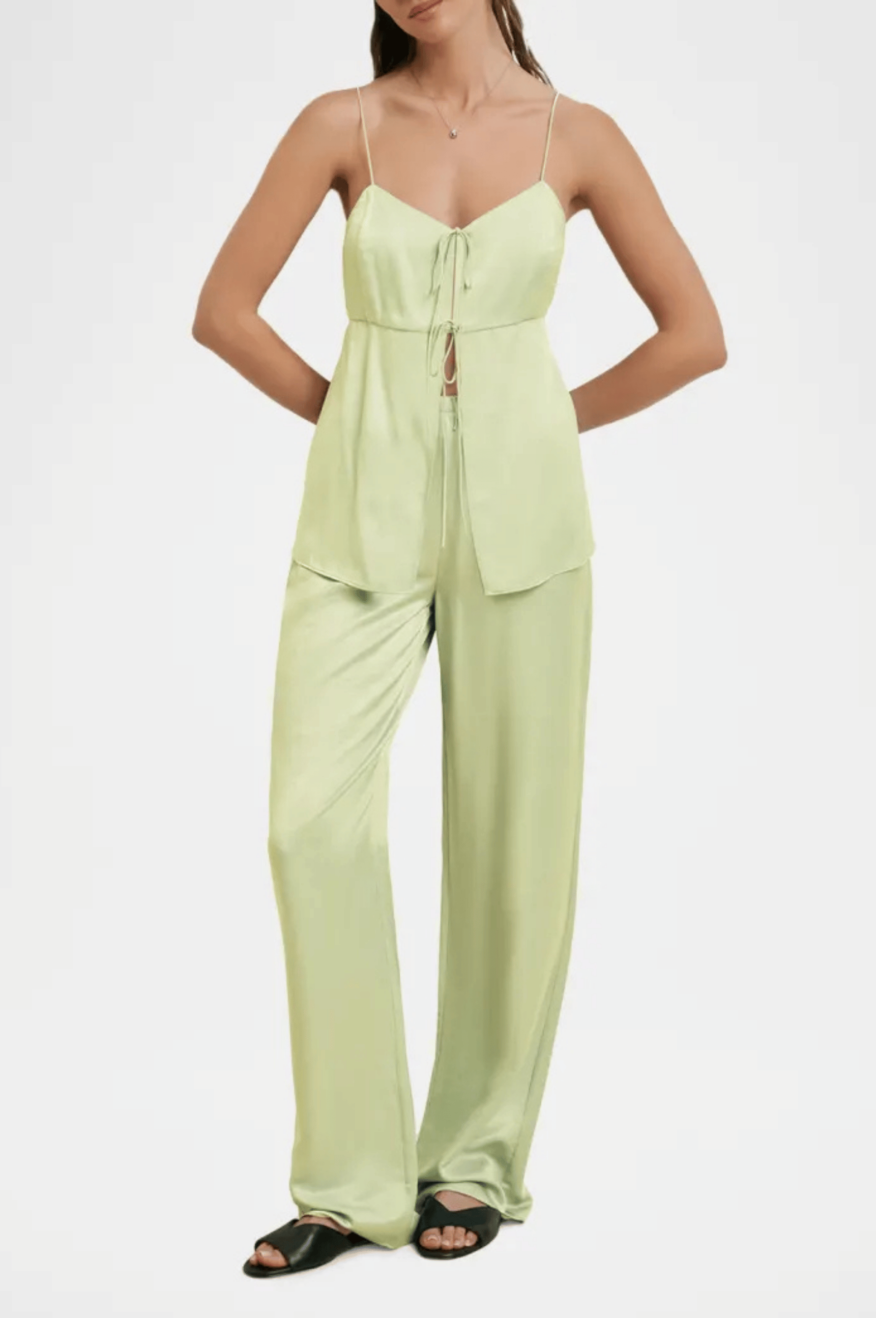 The Everything Pant - Green Tea