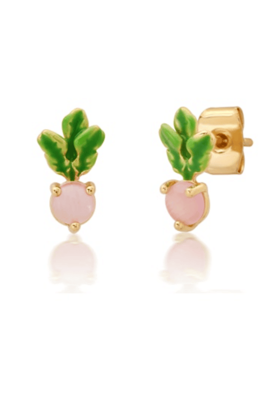 Raddish Post Earrings