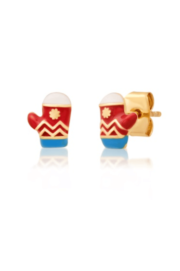 Enamel Mitten Studs