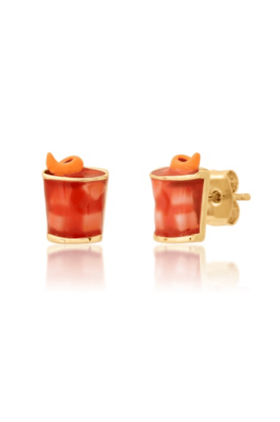 Enamel Old Fashioned Studs