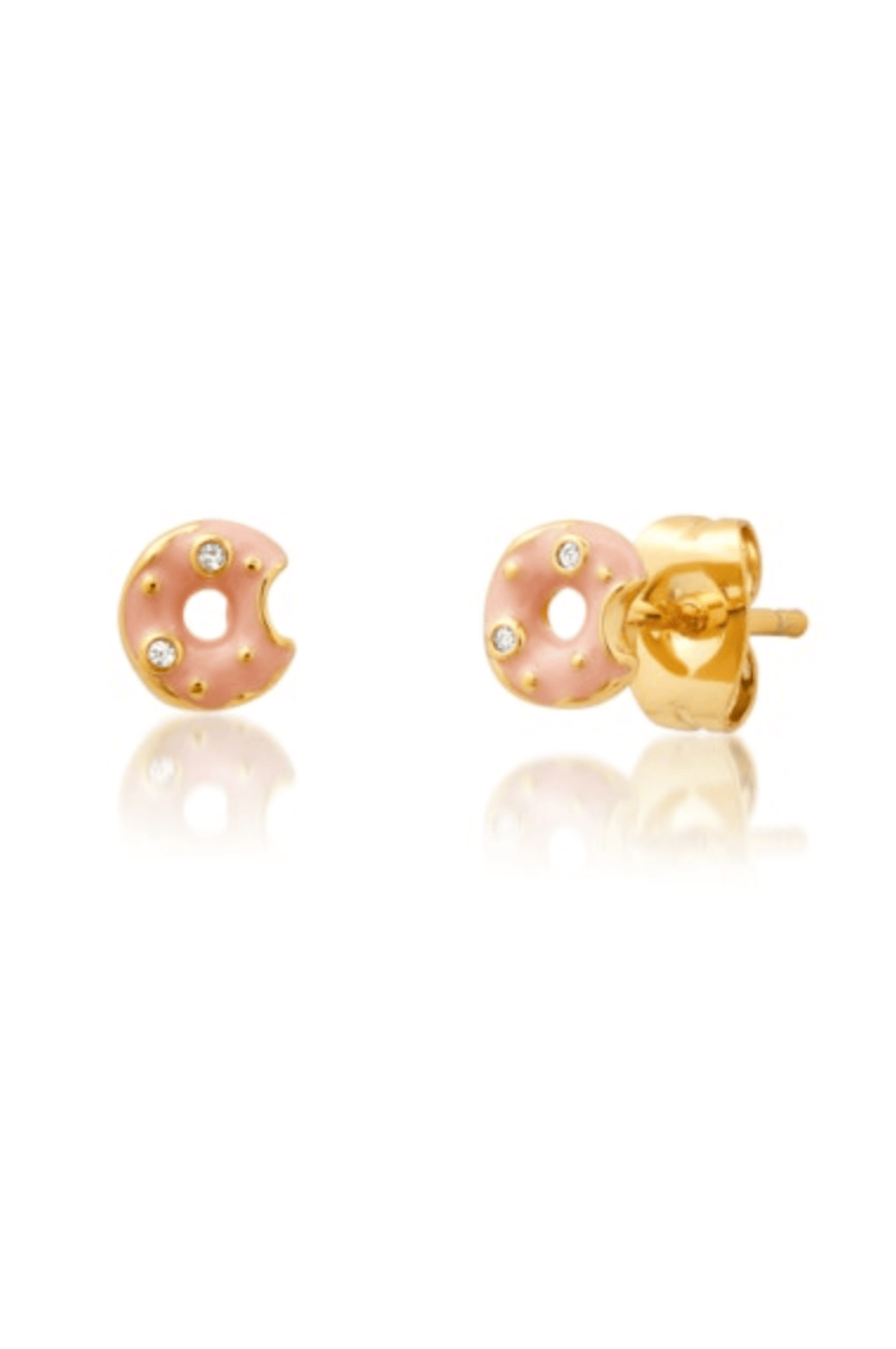 Enamel Donut Studs
